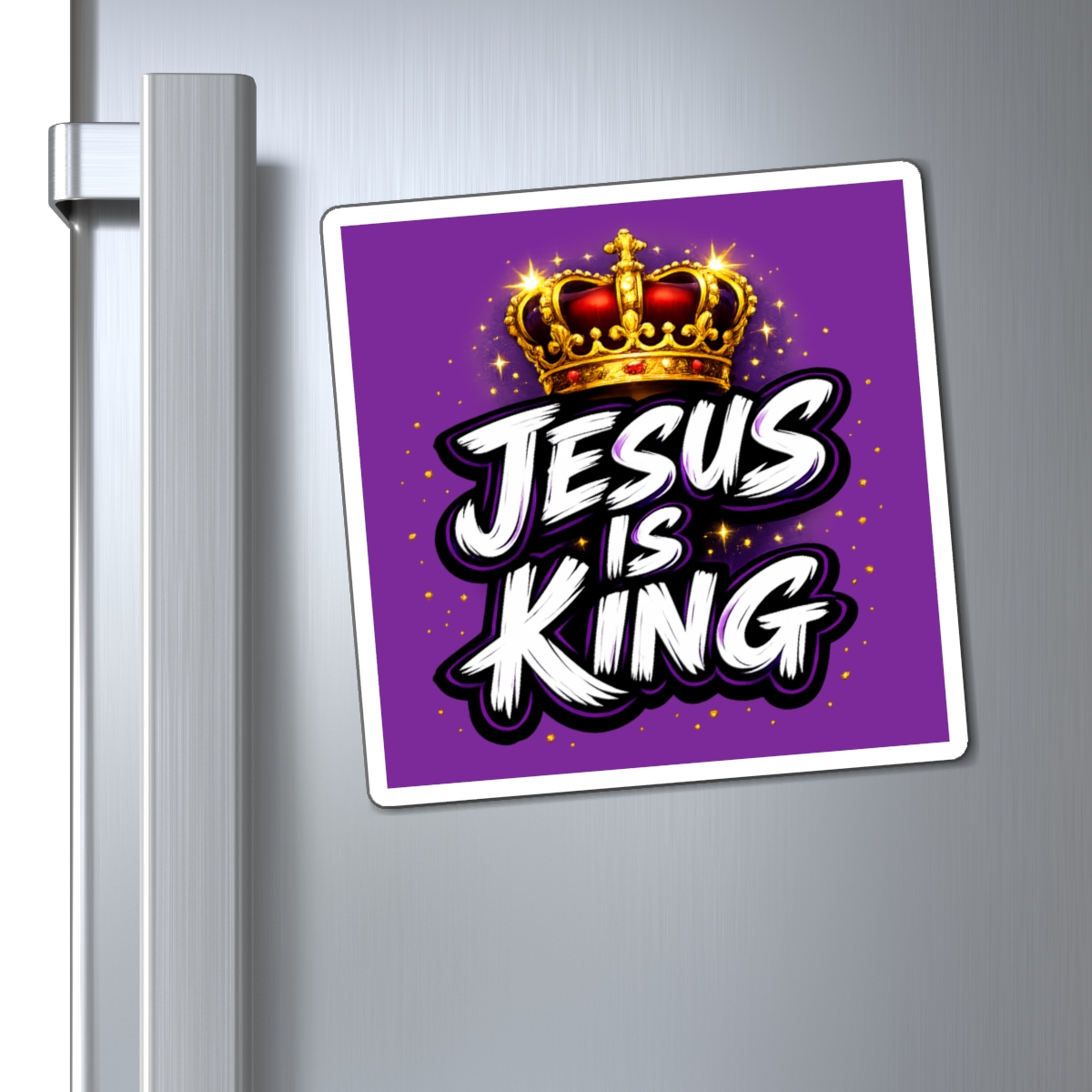 Jesus Is King Magnet — Royal Declaration - Image 3