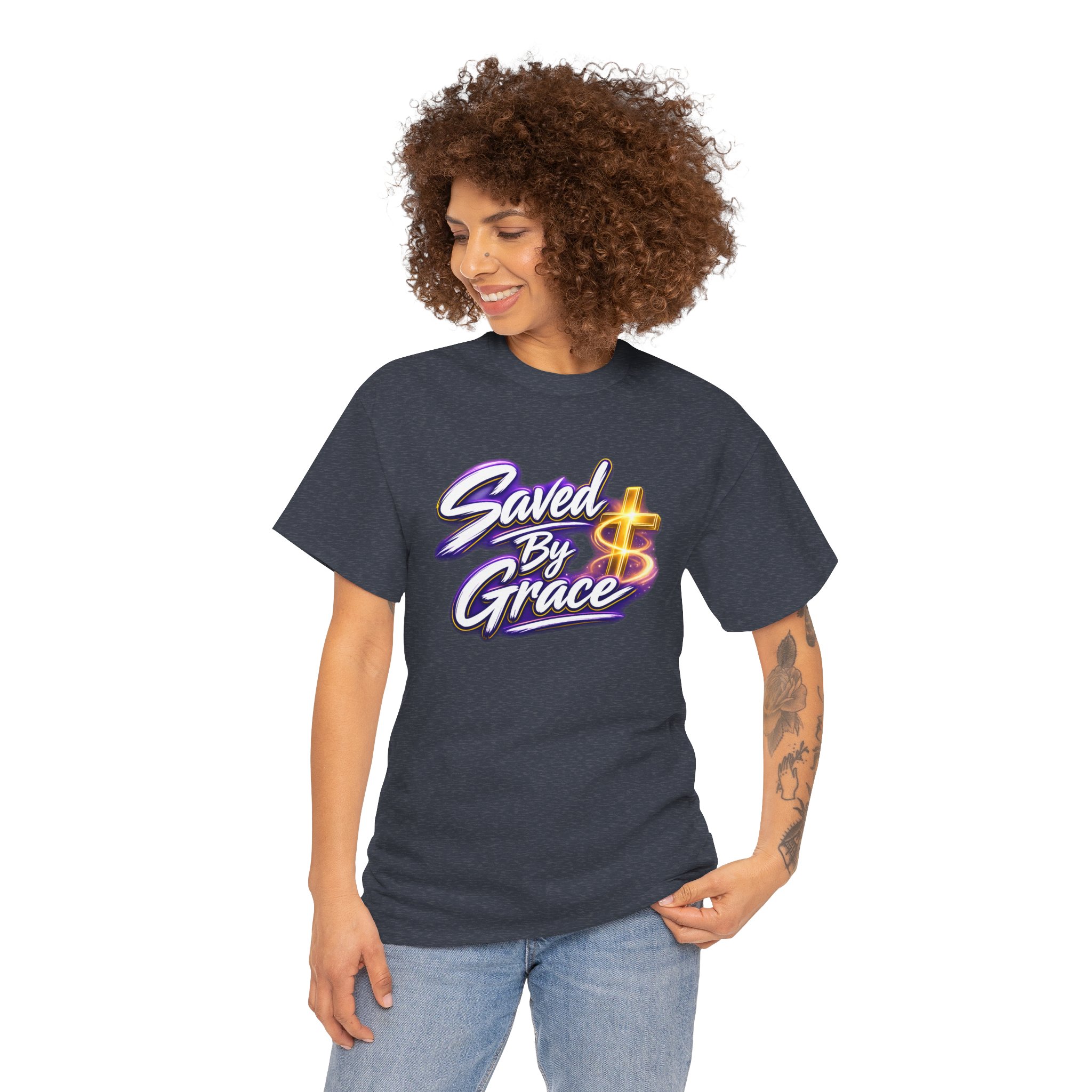Saved By Grace Tee — Redemption That Radiates - Image 10