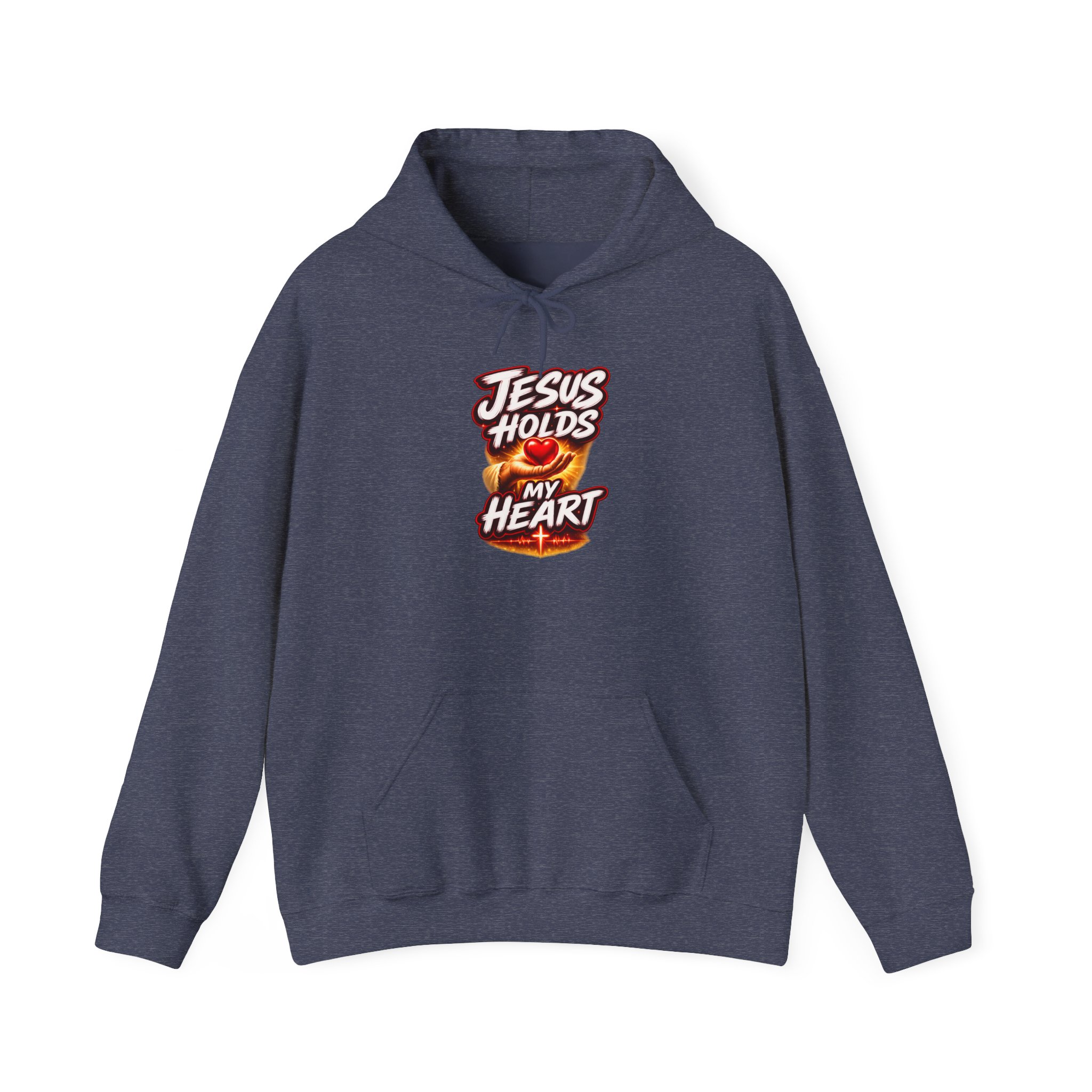 Jesus Holds My Heart – Crimson Mercy Hoodie - Image 73
