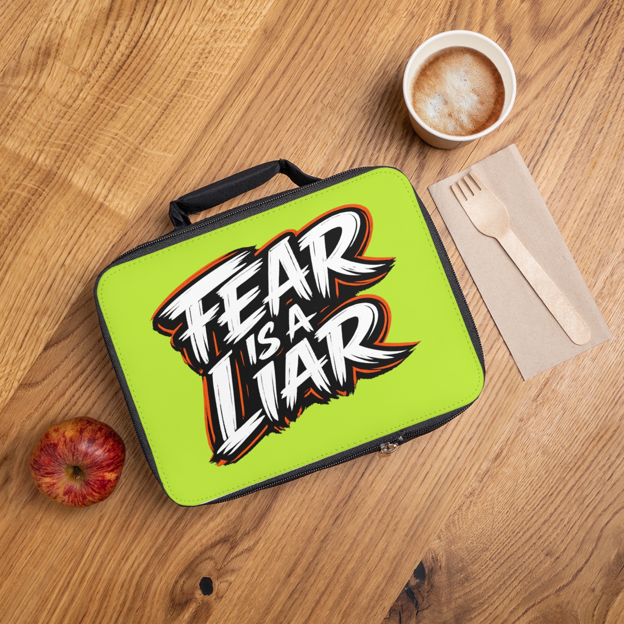 Fear Is a Liar Lunch Bag - Image 2