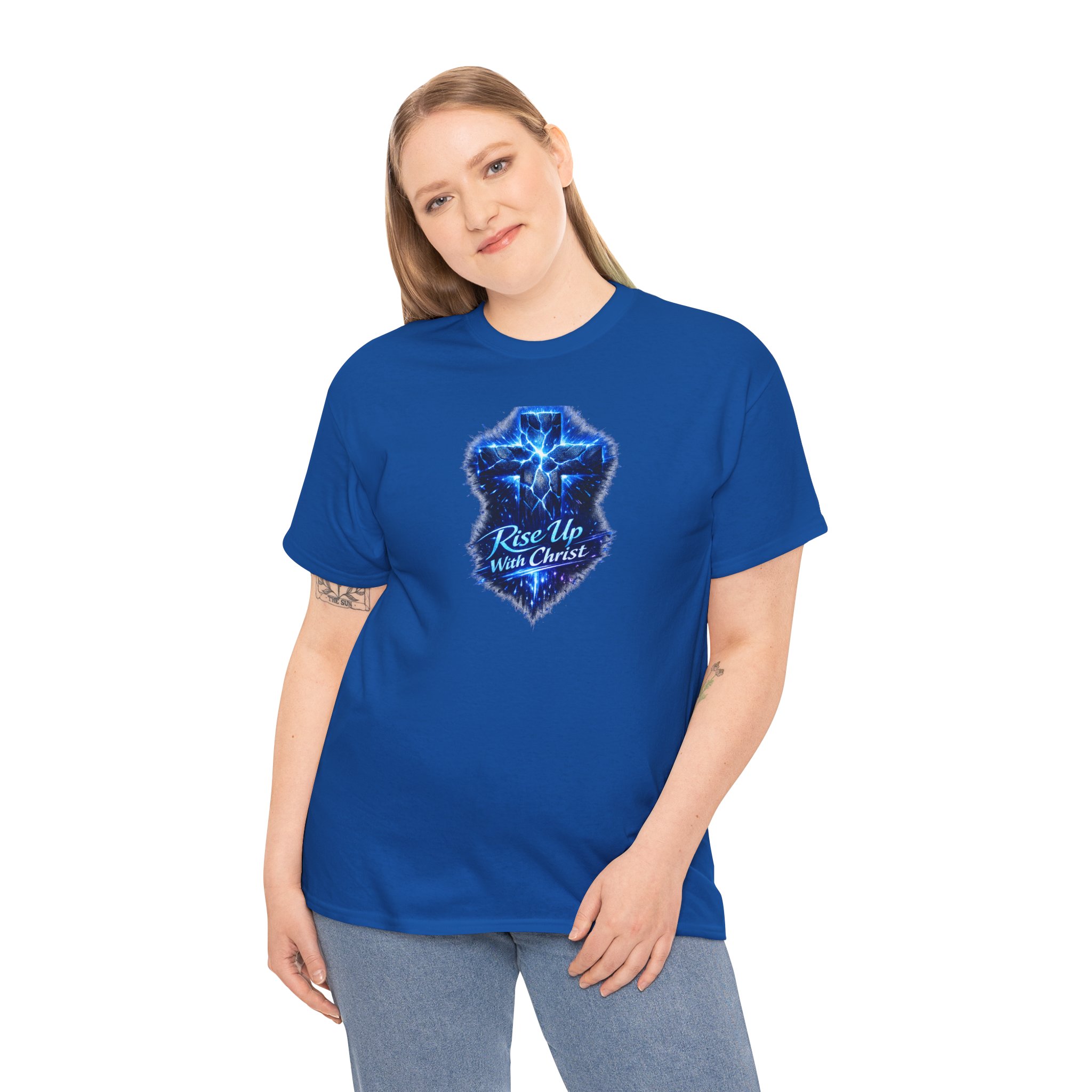 Rise Up With Christ – Ember Cross Tee - Image 21