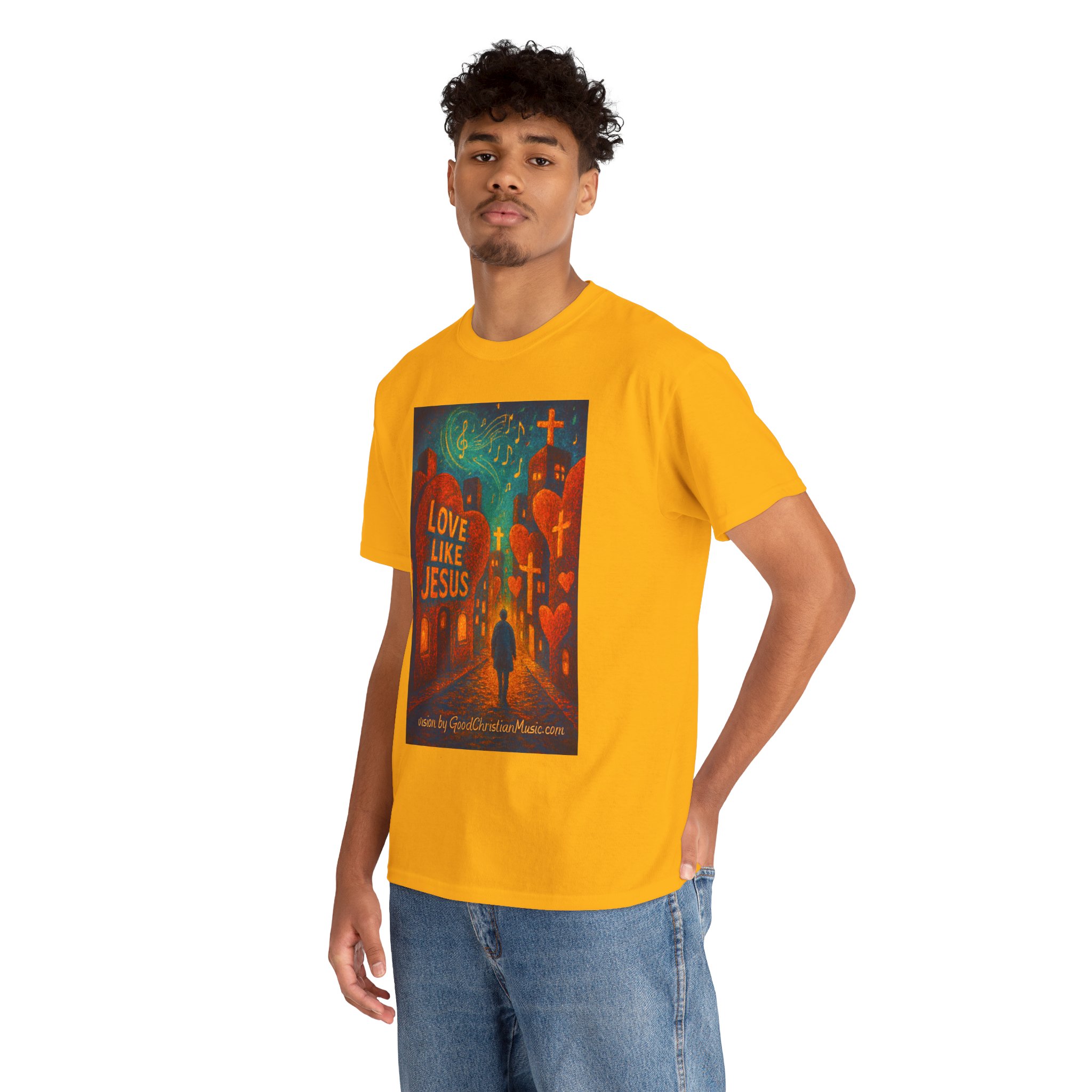 Love Like Jesus - City of Hearts Tee Shirt - Image 26