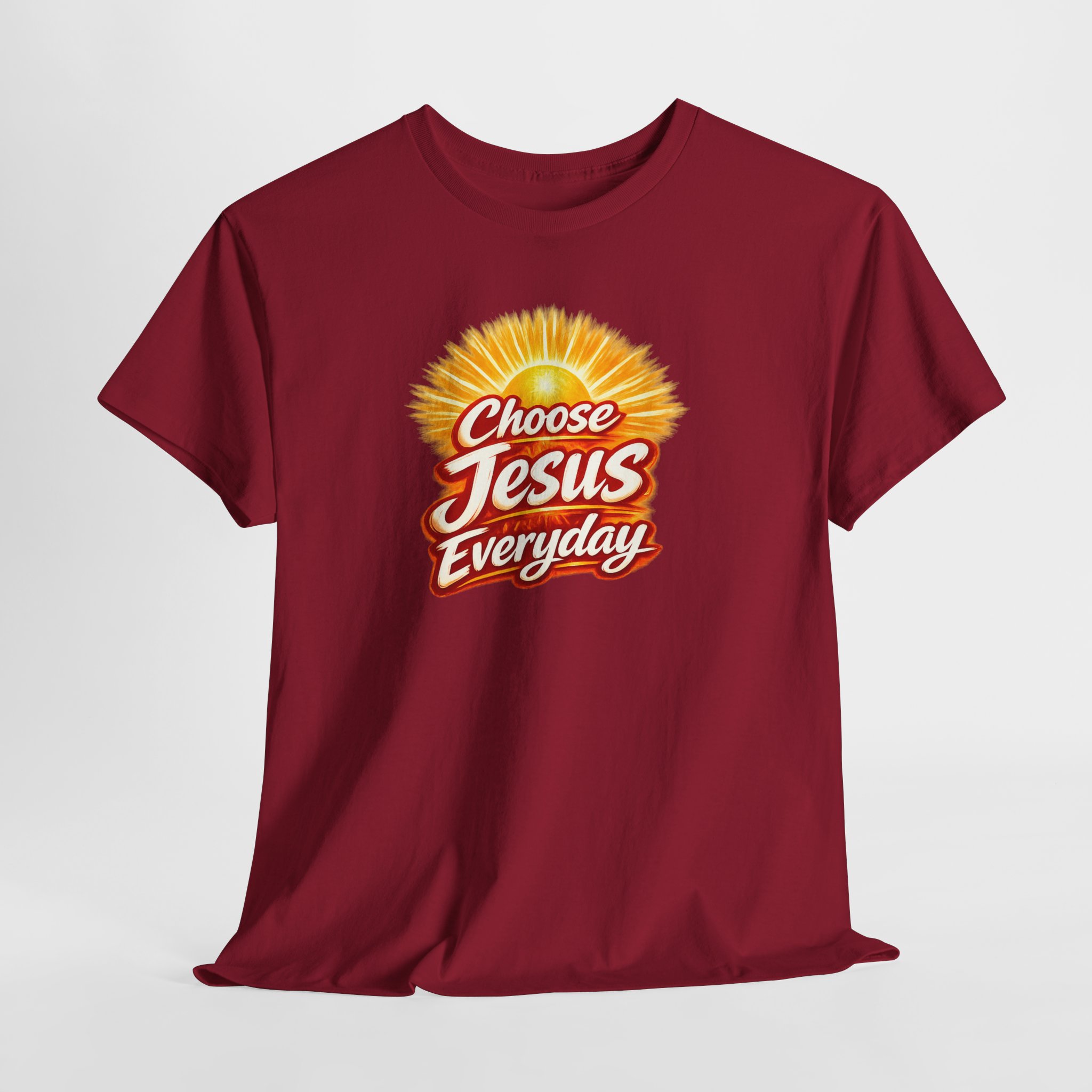 Choose Jesus Everyday Tee — Rise With Purpose - Image 73