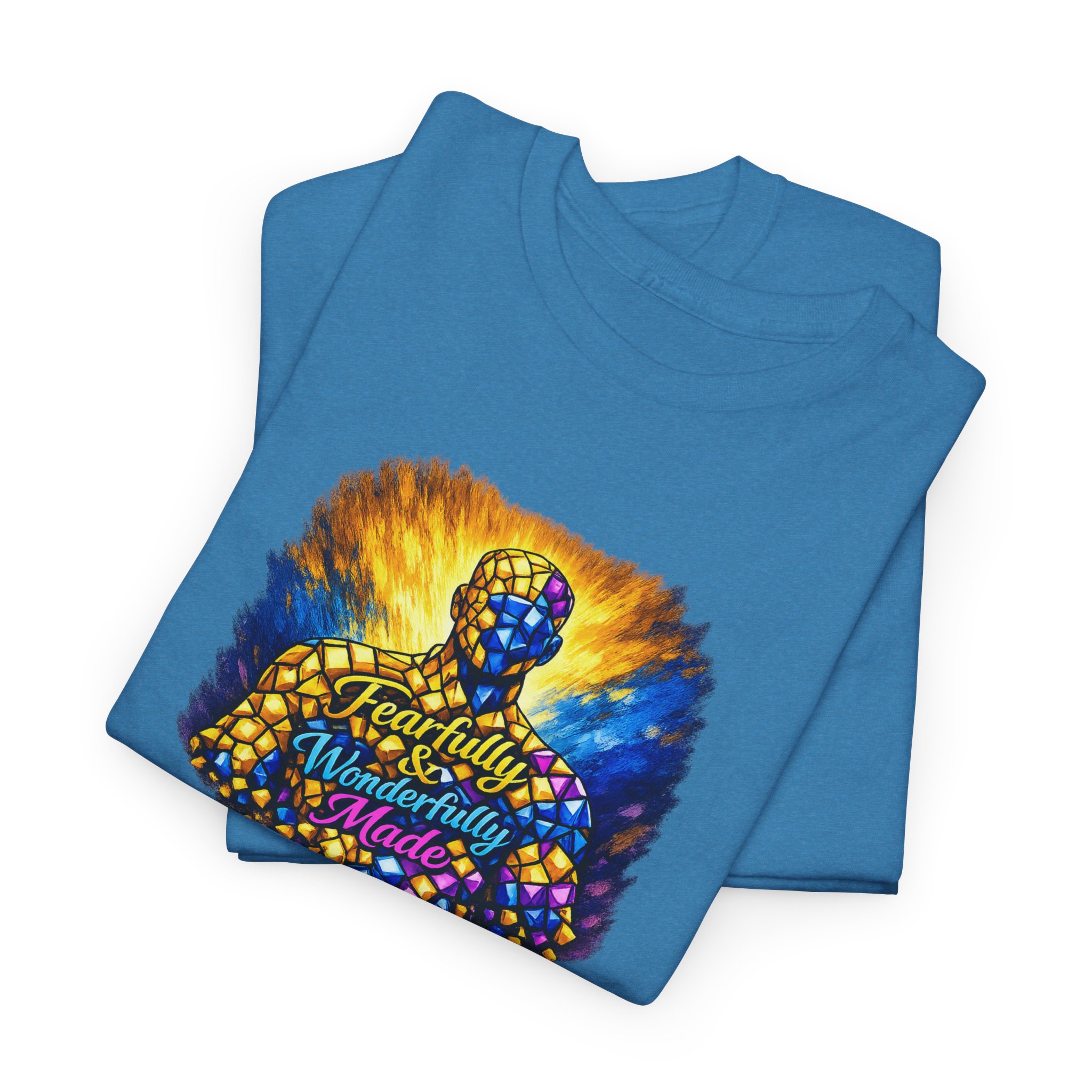 Fearfully & Wonderfully Made – Celestial Mosaic Tee - Image 2