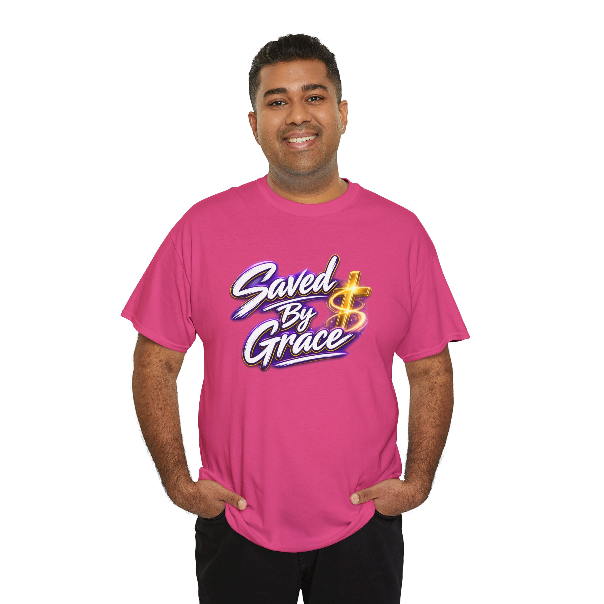 Saved By Grace Tee — Redemption That Radiates - Image 77