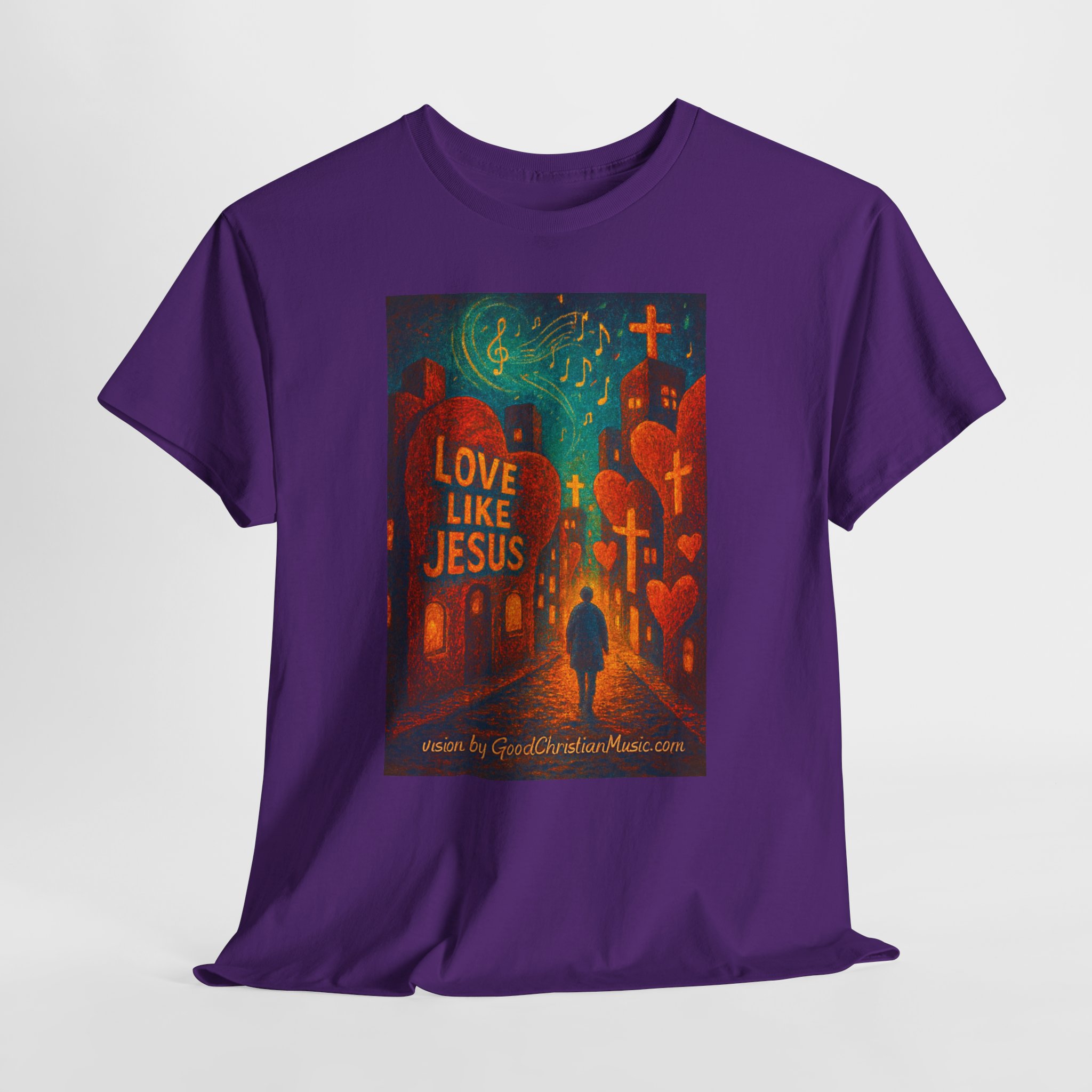 Love Like Jesus - City of Hearts Tee Shirt - Image 77