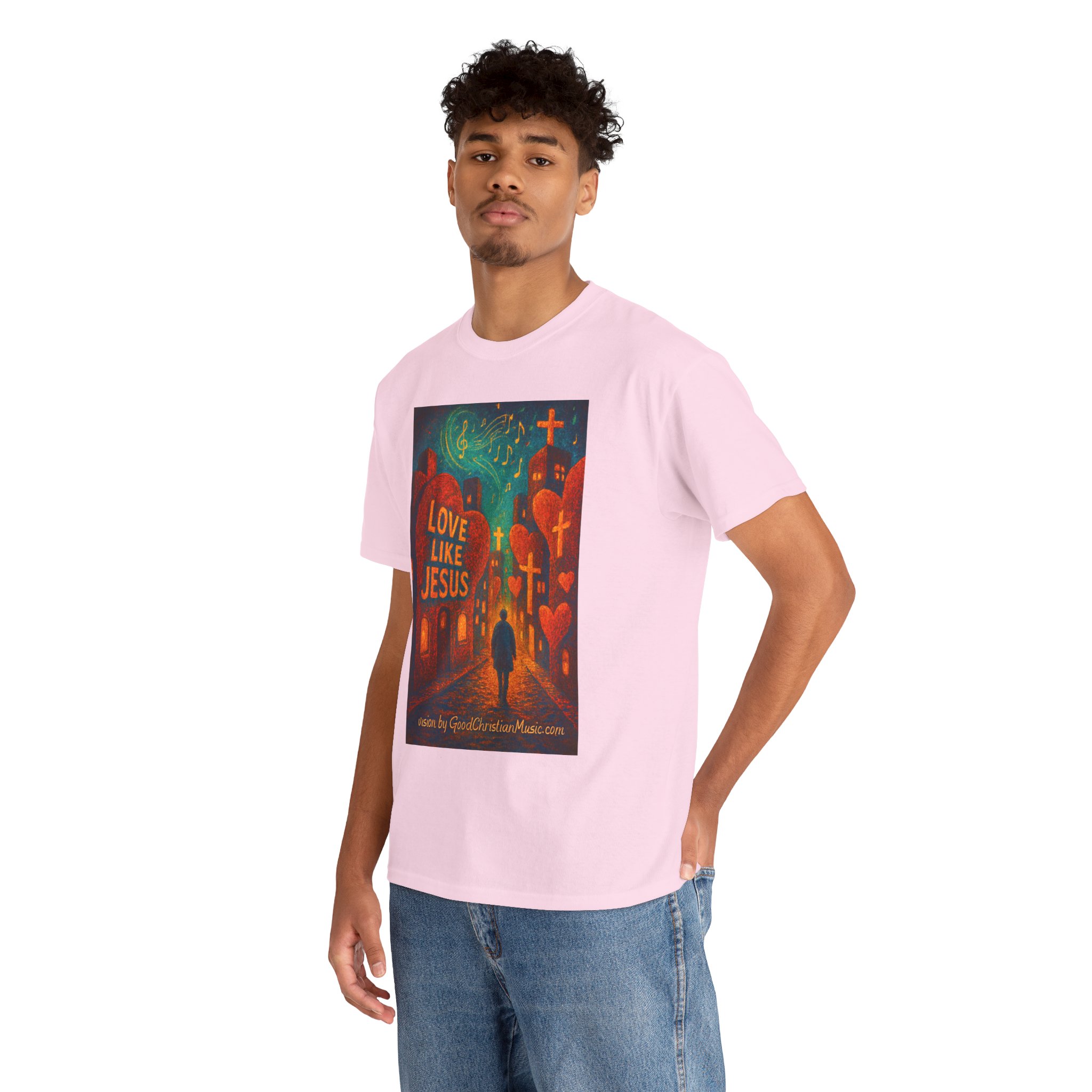 Love Like Jesus - City of Hearts Tee Shirt - Image 86
