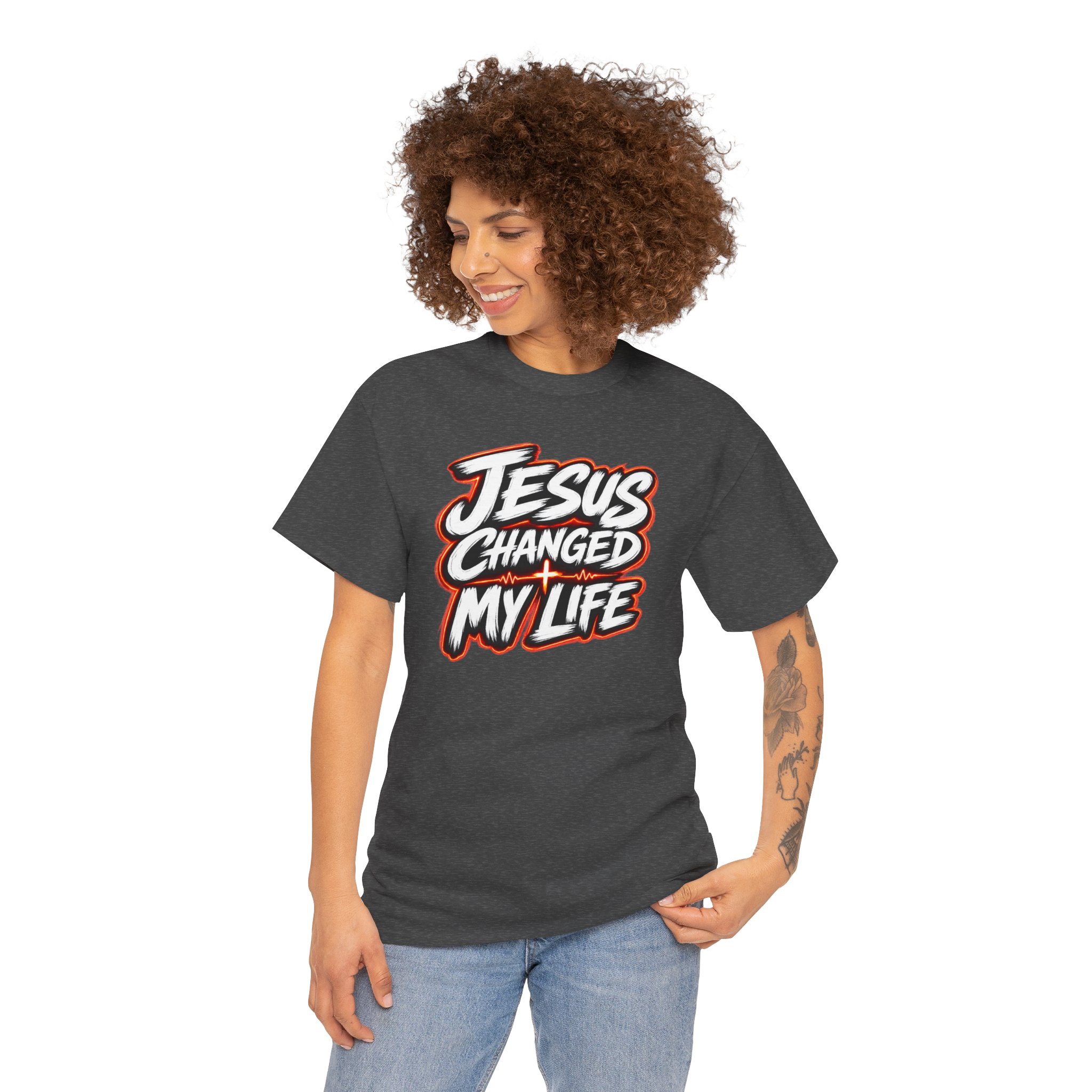 Jesus Changed My Life Tee — Transformation in Every Breath - Image 40