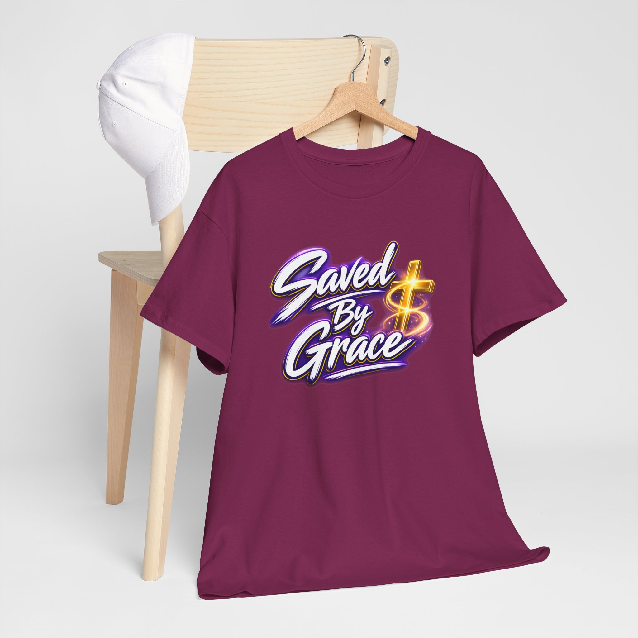 Saved By Grace Tee — Redemption That Radiates - Image 57