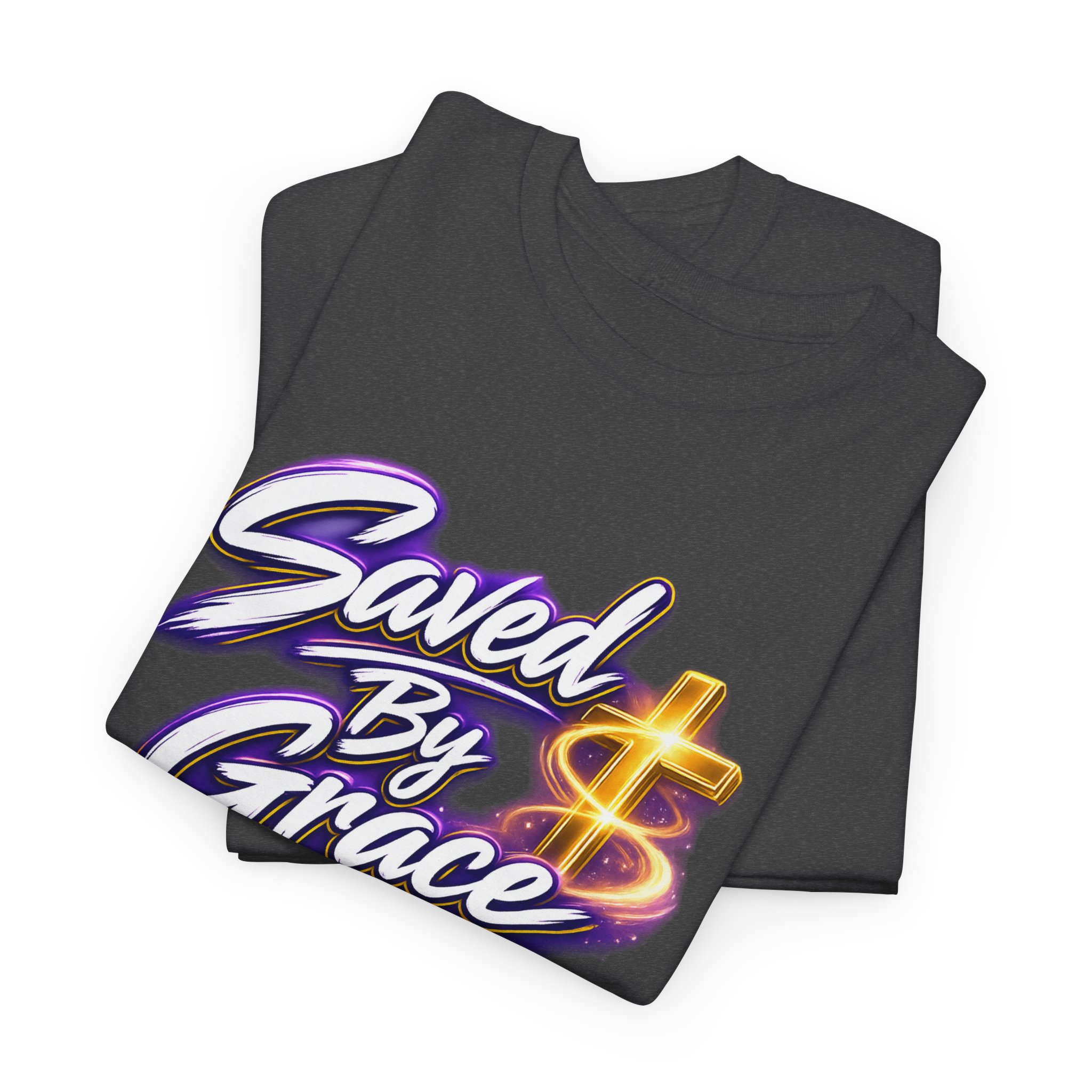 Saved By Grace Tee — Redemption That Radiates - Image 44