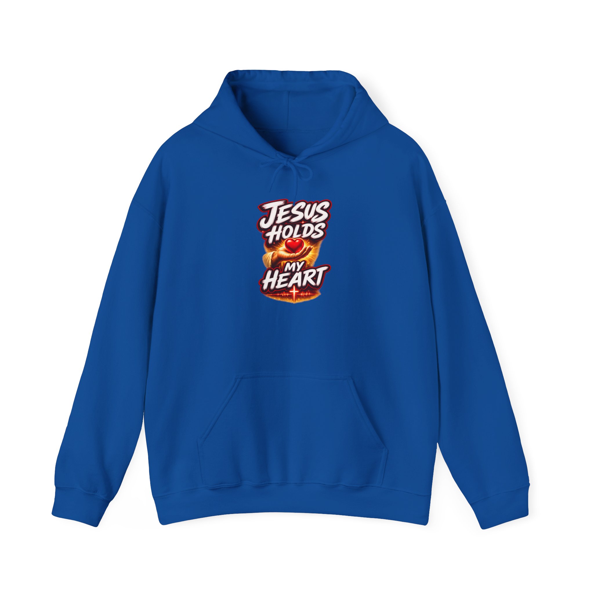 Jesus Holds My Heart – Crimson Mercy Hoodie - Image 19