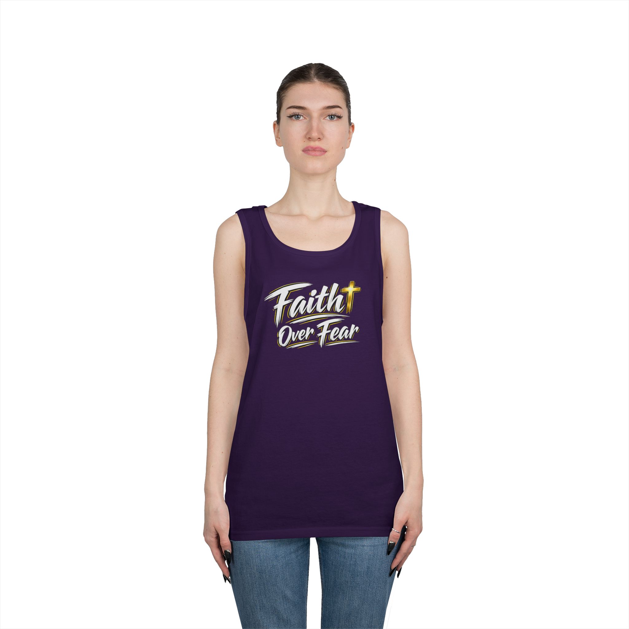 Faith Over Fear Tank — Courage in Every Breath - Image 31