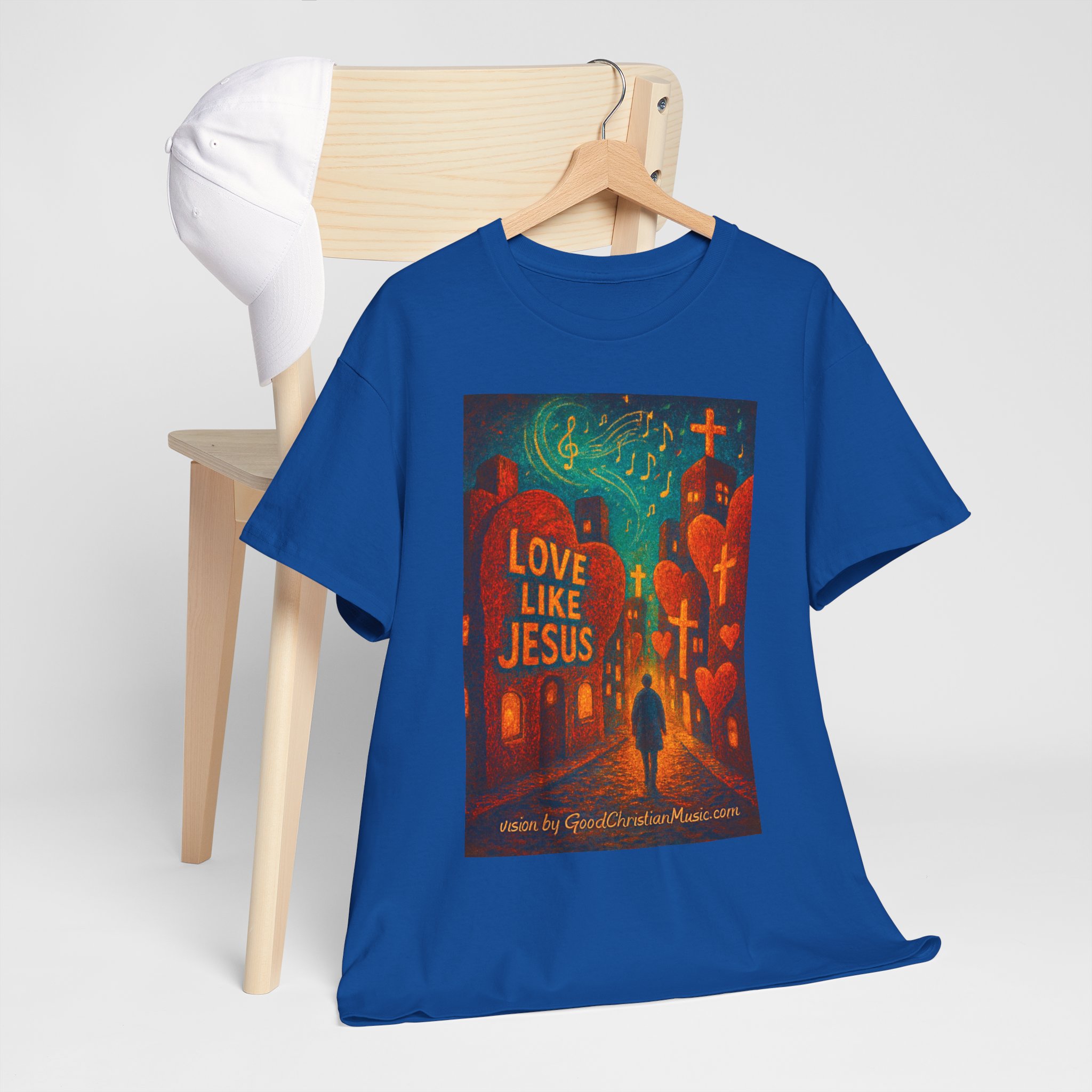 Love Like Jesus - City of Hearts Tee Shirt - Image 66