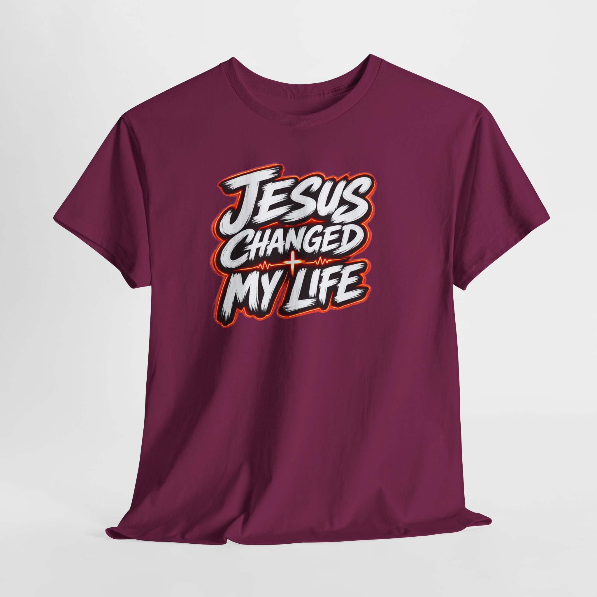 Jesus Changed My Life Tee — Transformation in Every Breath - Image 49