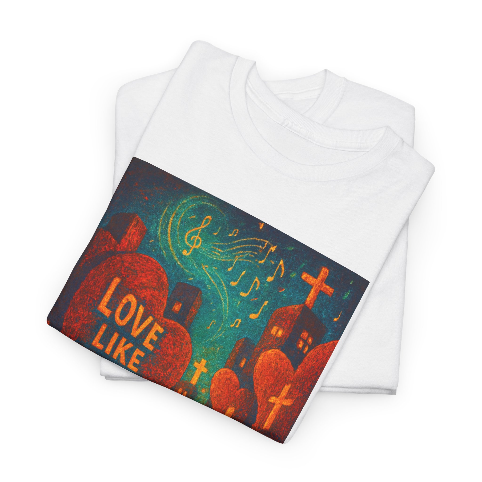 Love Like Jesus - City of Hearts Tee Shirt - Image 10
