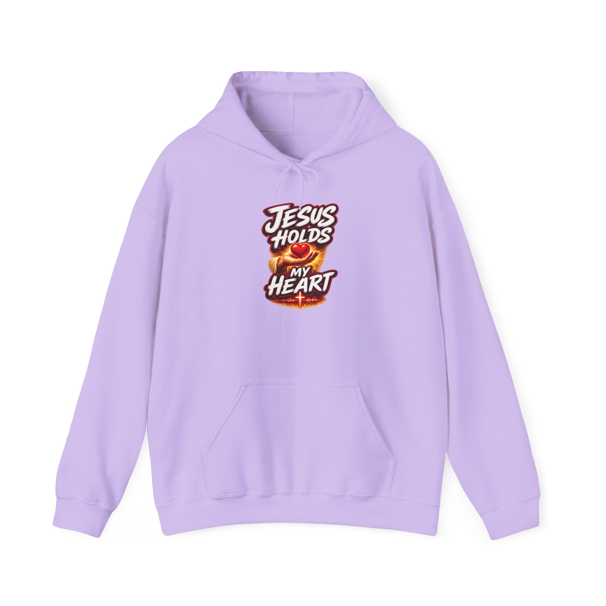 Jesus Holds My Heart – Crimson Mercy Hoodie - Image 79