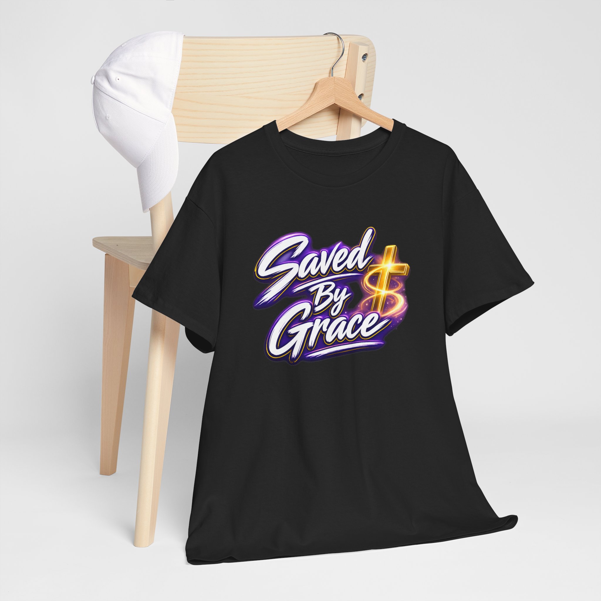 Saved By Grace Tee — Redemption That Radiates - Image 3