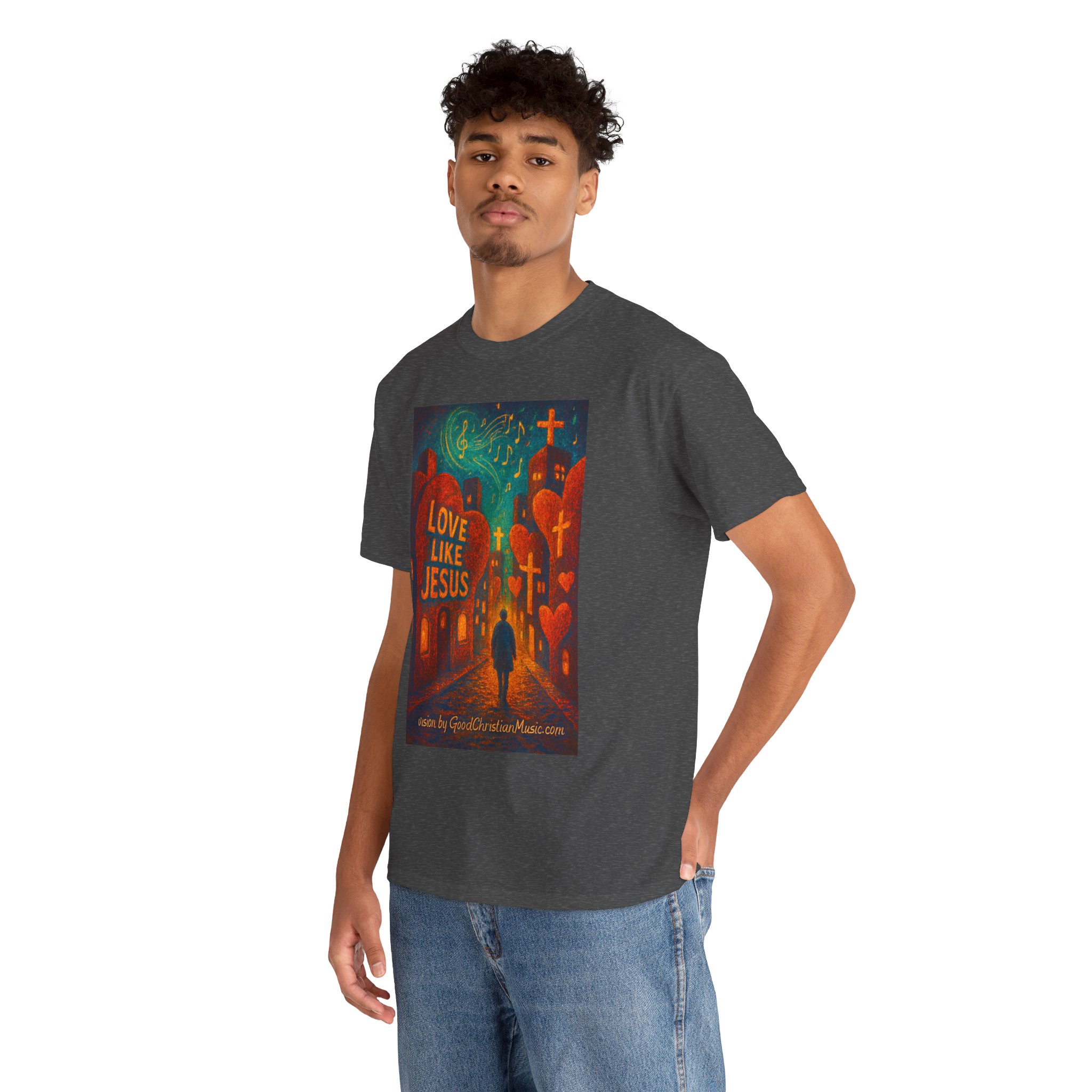 Love Like Jesus - City of Hearts Tee Shirt - Image 50