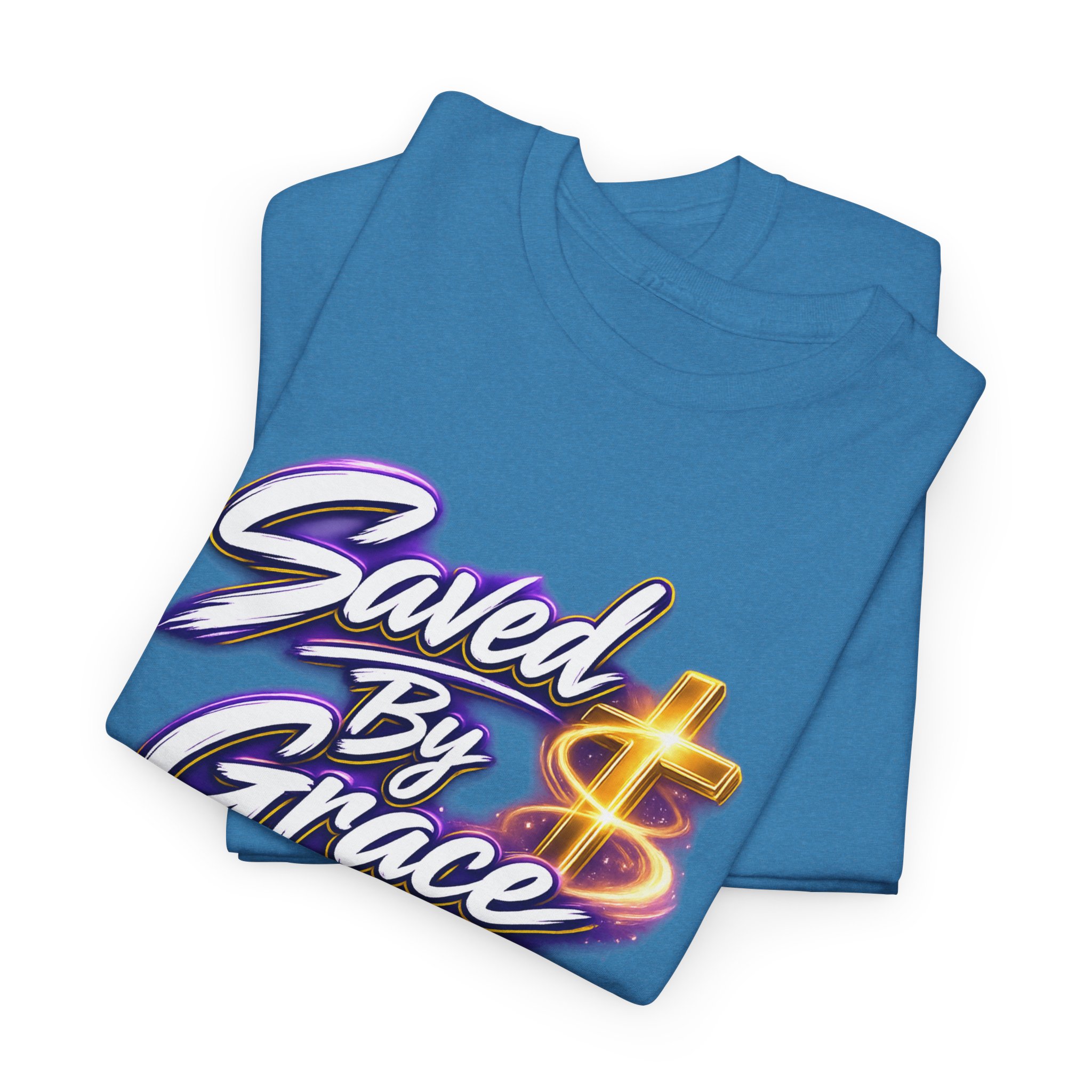 Saved By Grace Tee — Redemption That Radiates - Image 38