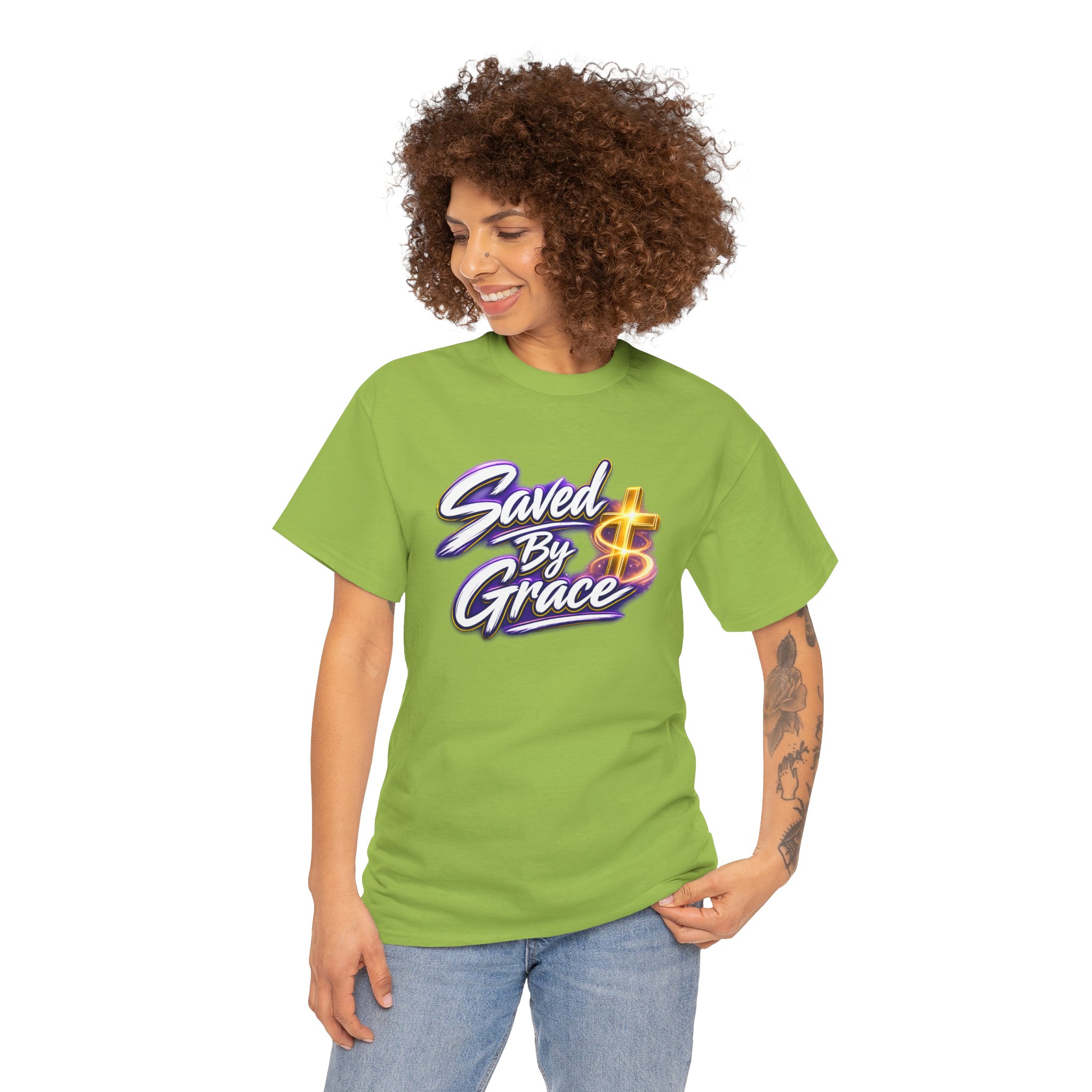 Saved By Grace Tee — Redemption That Radiates - Image 16