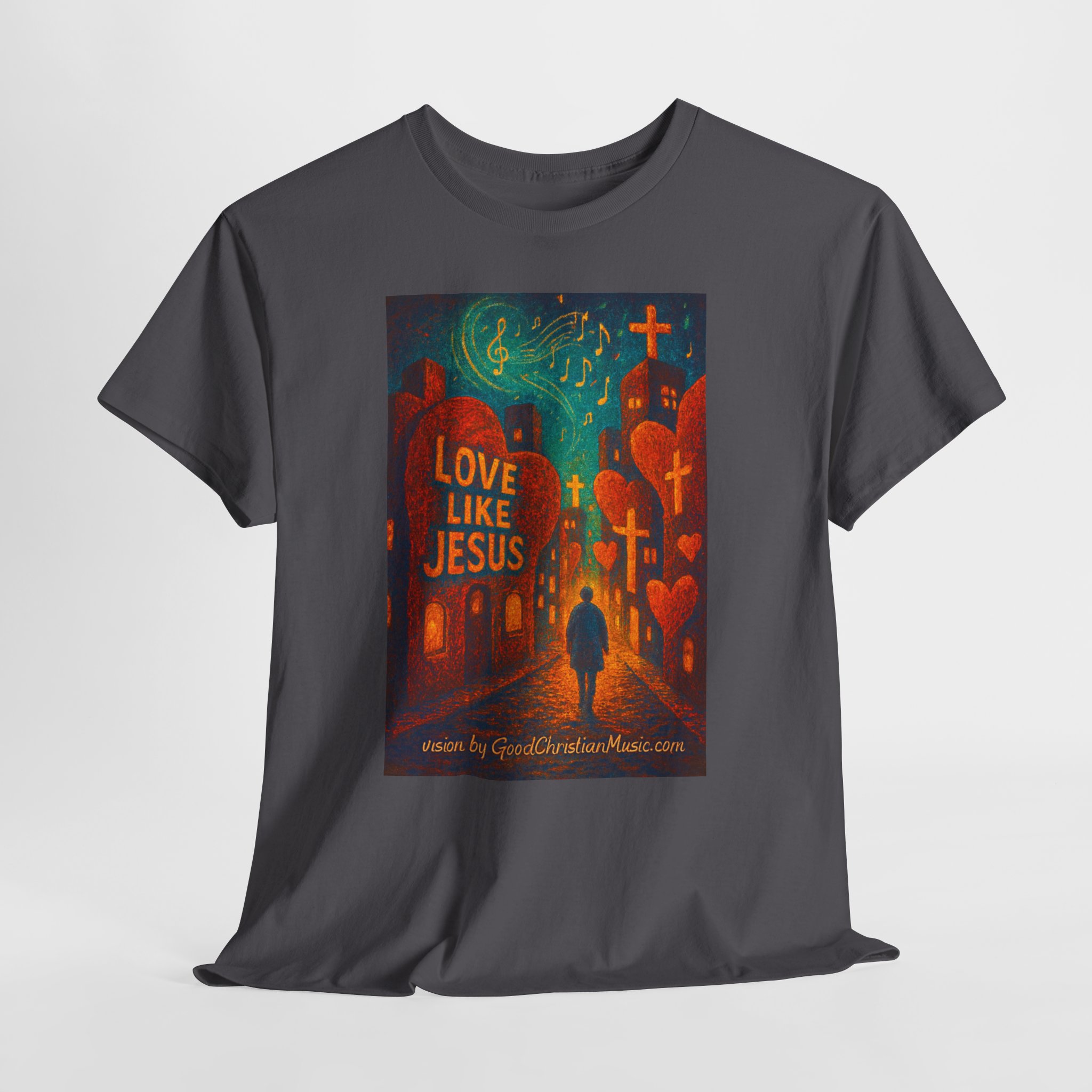 Love Like Jesus - City of Hearts Tee Shirt - Image 59