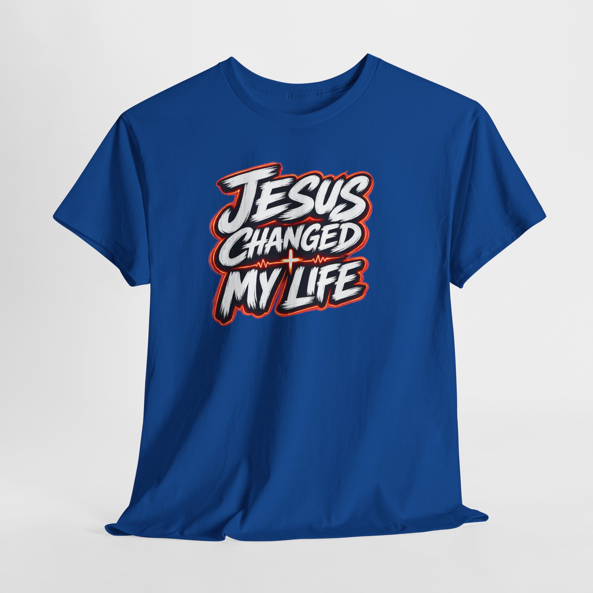 Jesus Changed My Life Tee — Transformation in Every Breath - Image 13