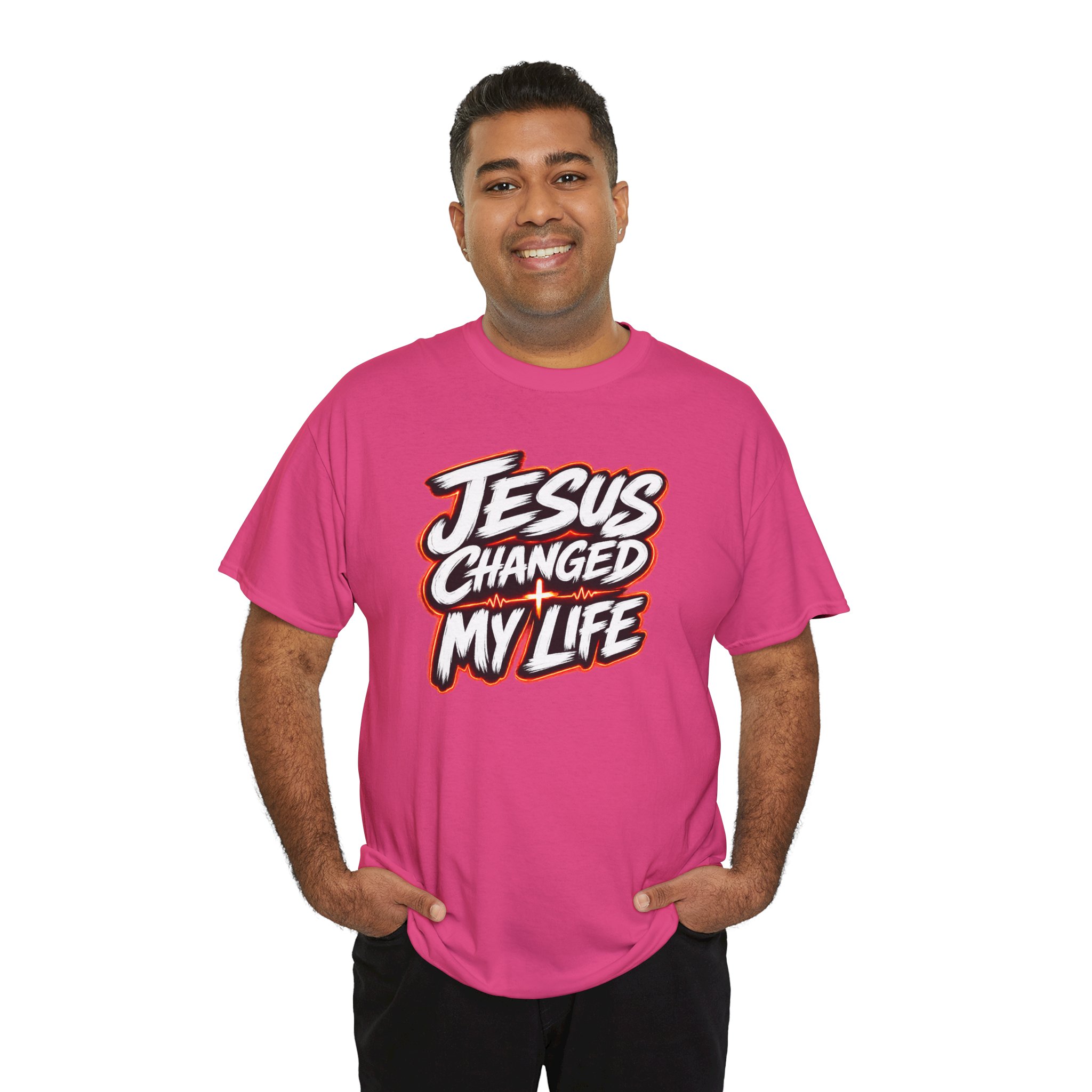 Jesus Changed My Life Tee — Transformation in Every Breath - Image 77