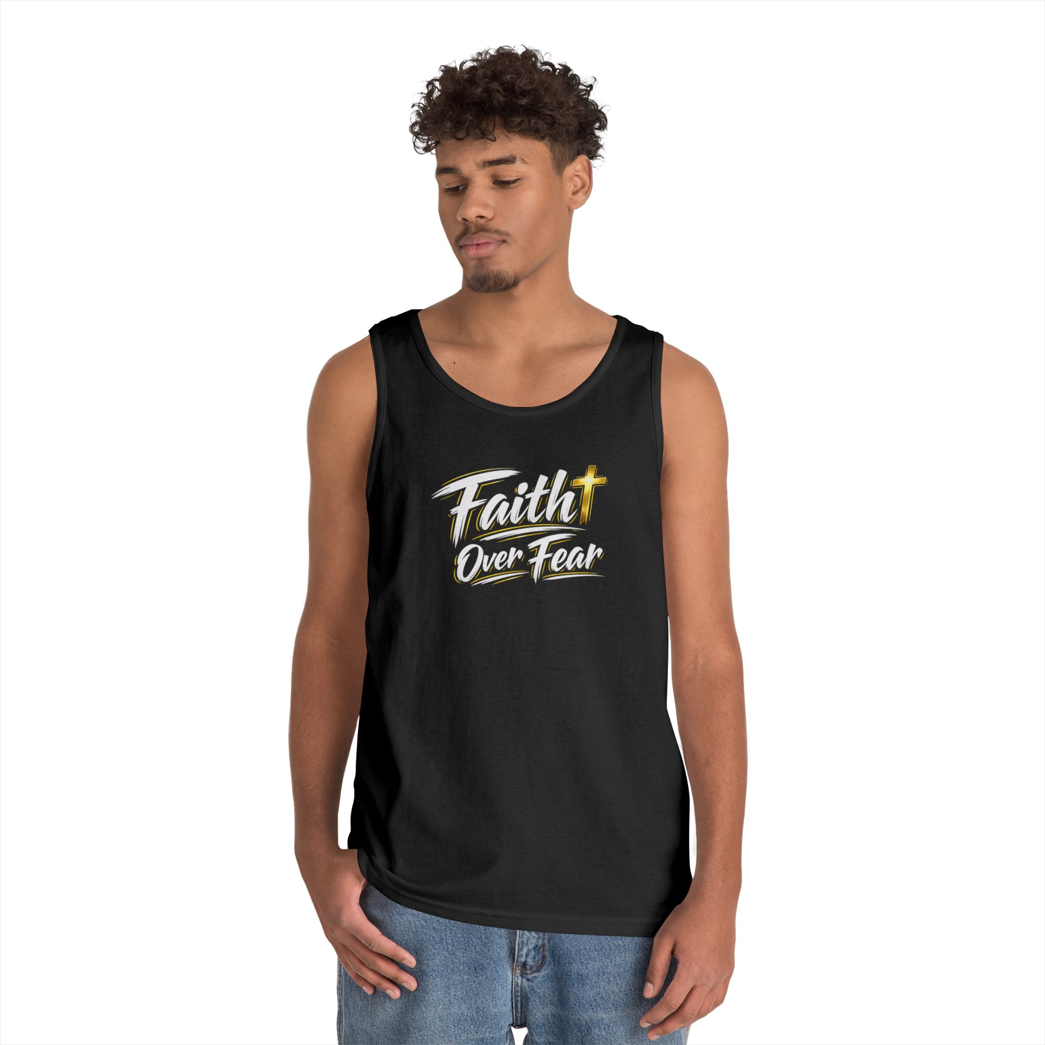 Faith Over Fear Tank — Courage in Every Breath - Image 4