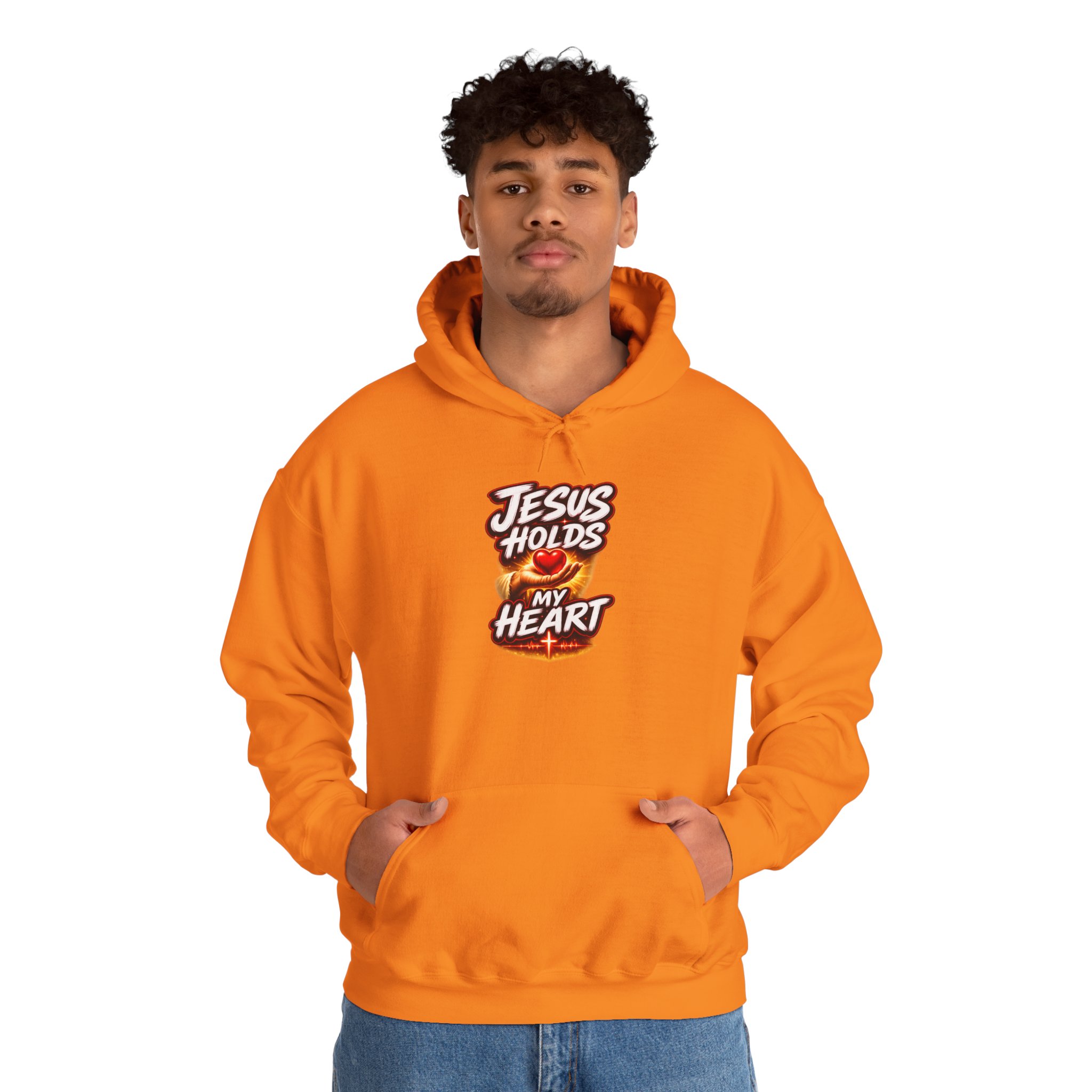 Jesus Holds My Heart – Crimson Mercy Hoodie - Image 65