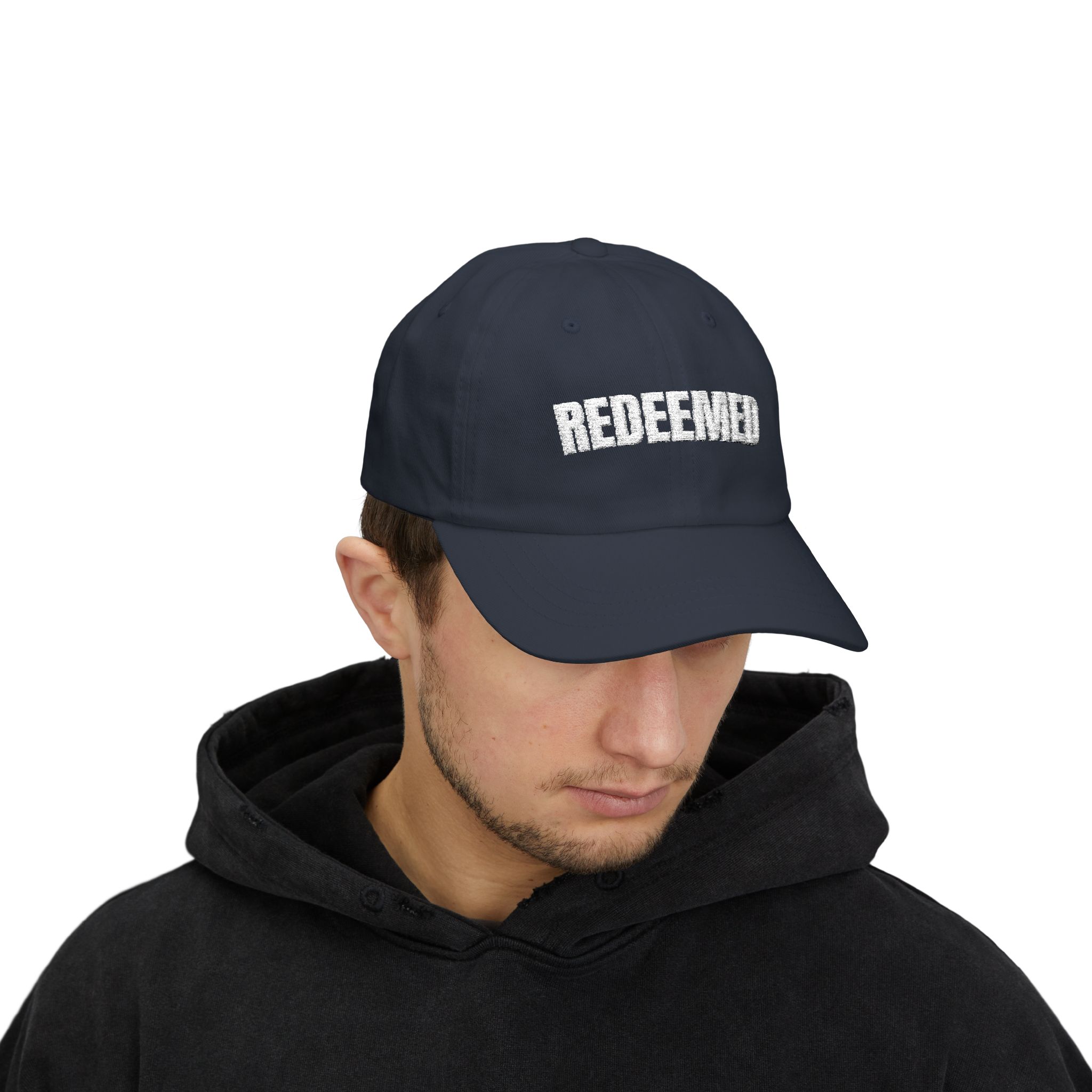 REDEEMED Embroidered Hat — Identity Restored - Image 3