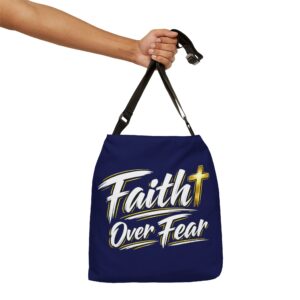 Faith Over Fear Tote — Courage You Can Carry