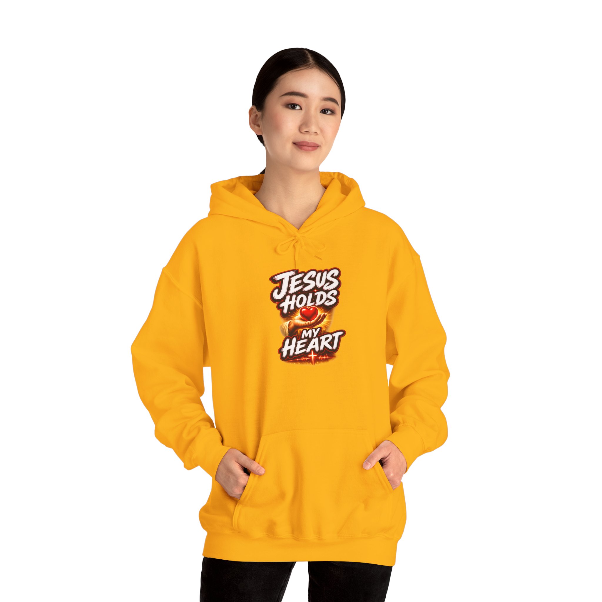 Jesus Holds My Heart – Crimson Mercy Hoodie - Image 29