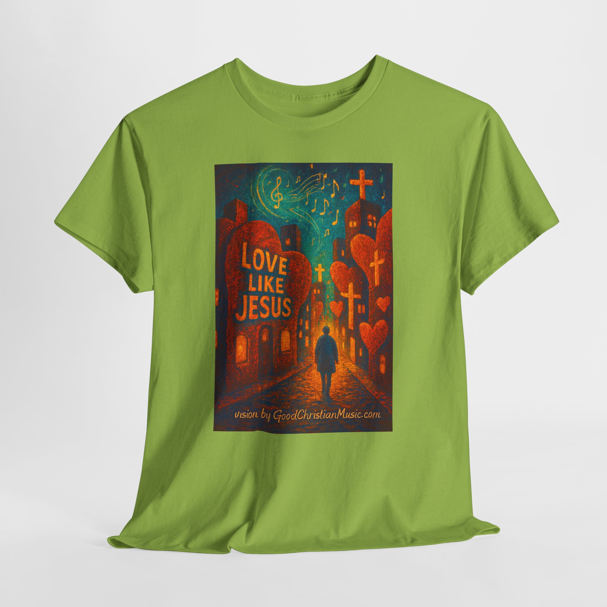 Love Like Jesus - City of Hearts Tee Shirt