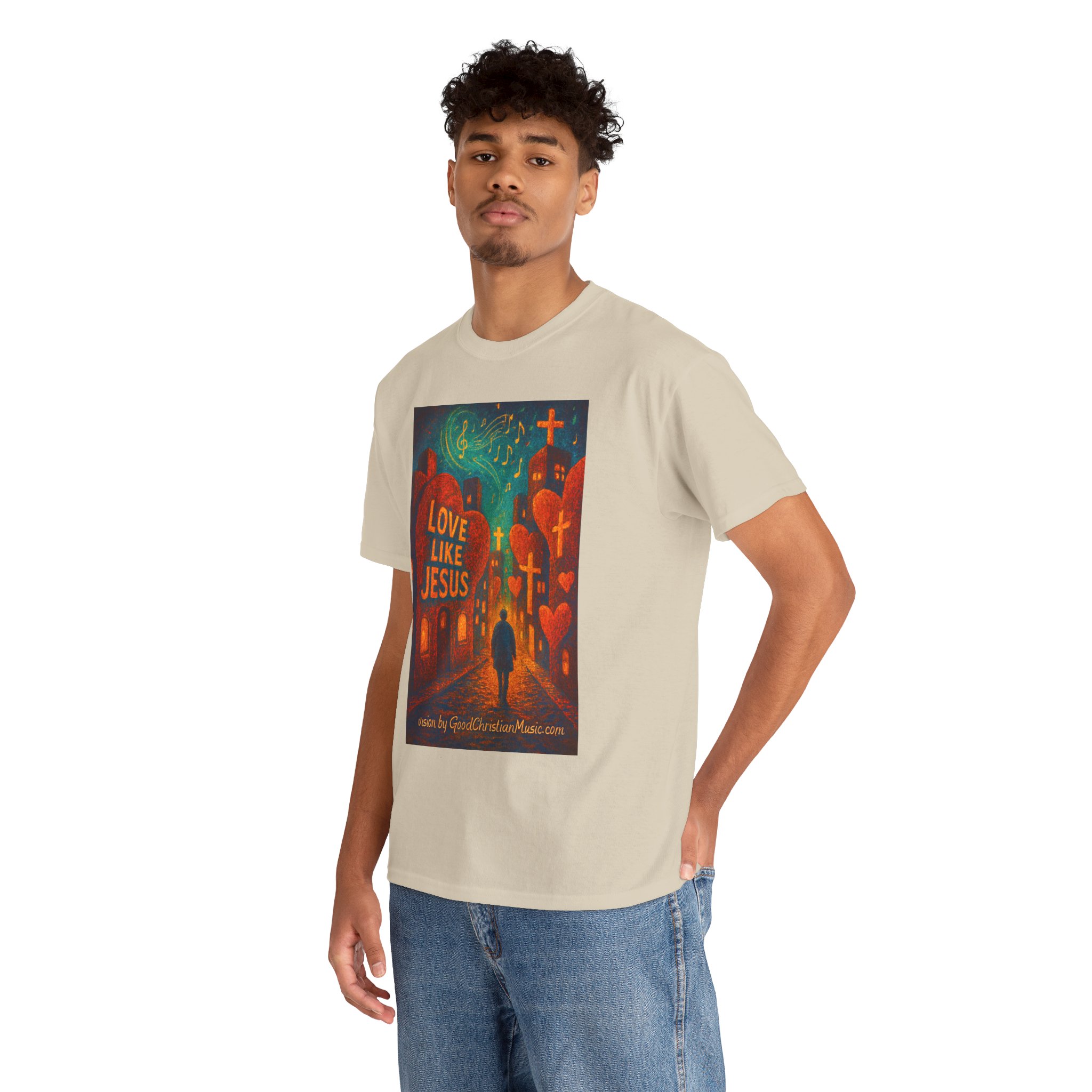 Love Like Jesus - City of Hearts Tee Shirt - Image 20