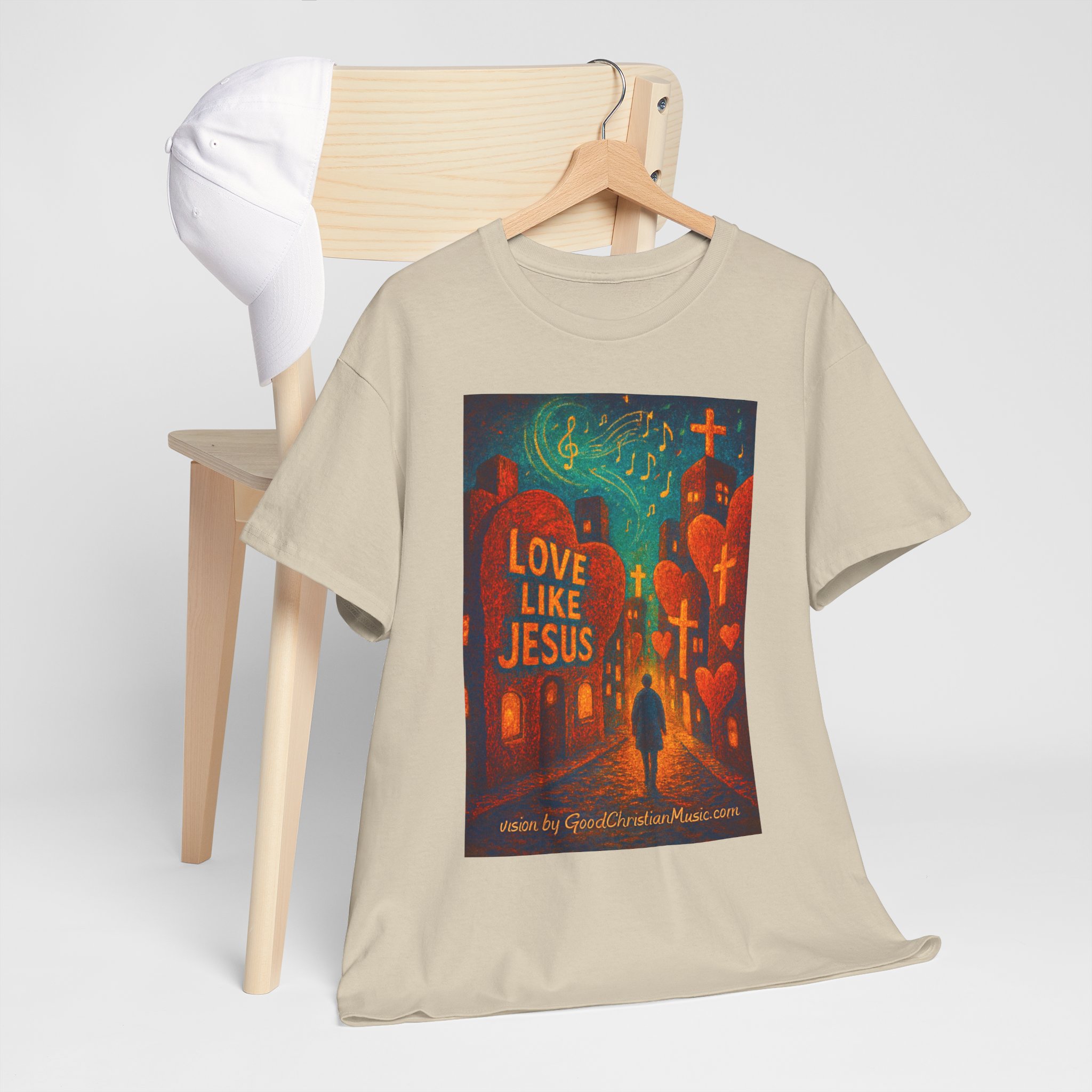 Love Like Jesus - City of Hearts Tee Shirt - Image 18