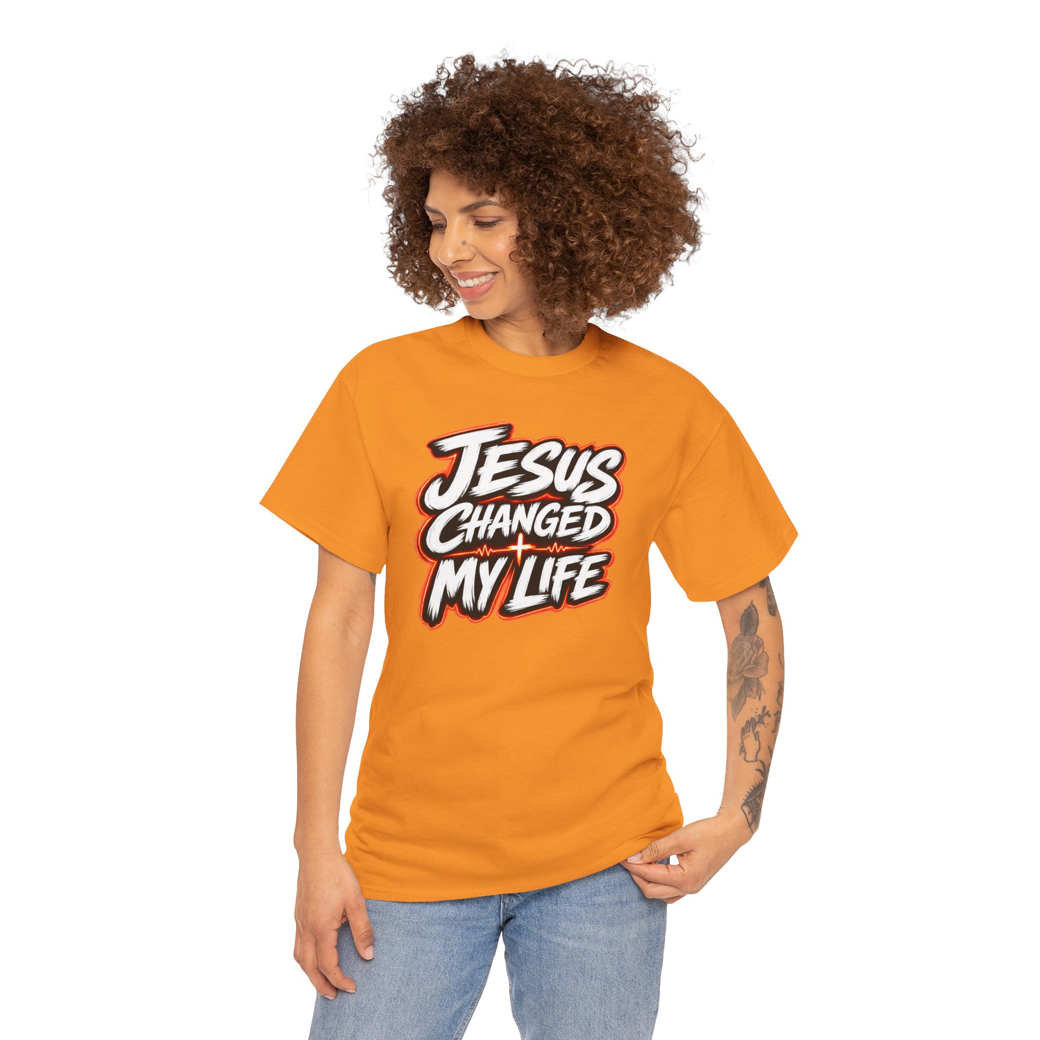 Jesus Changed My Life Tee — Transformation in Every Breath - Image 28
