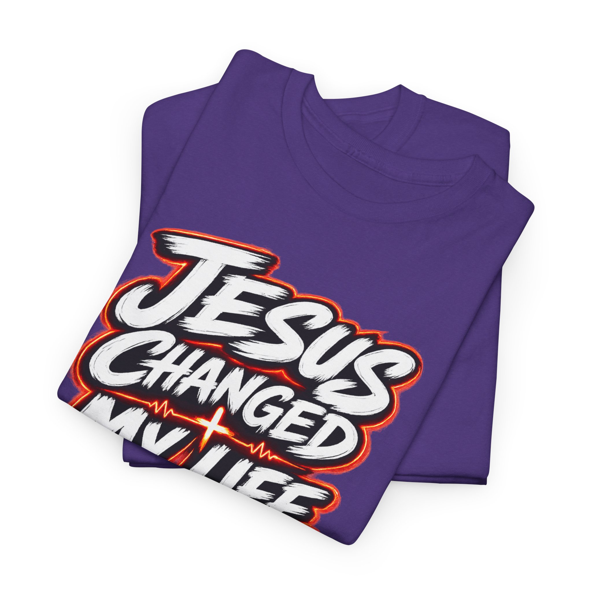 Jesus Changed My Life Tee — Transformation in Every Breath - Image 56