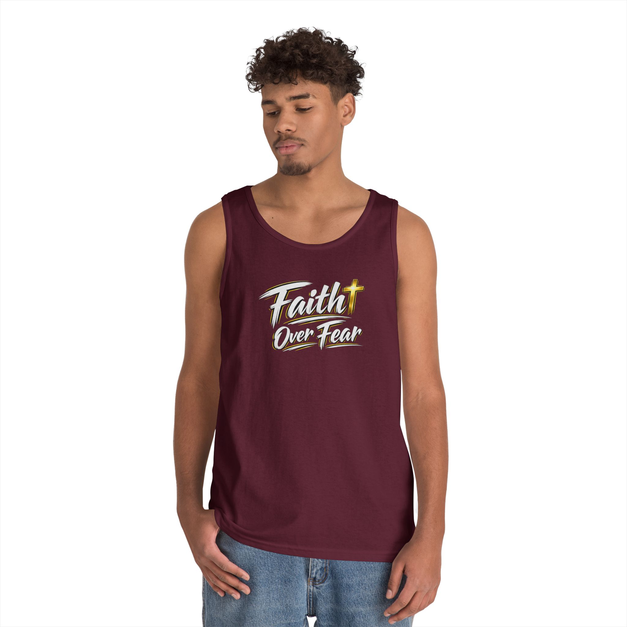 Faith Over Fear Tank — Courage in Every Breath - Image 12