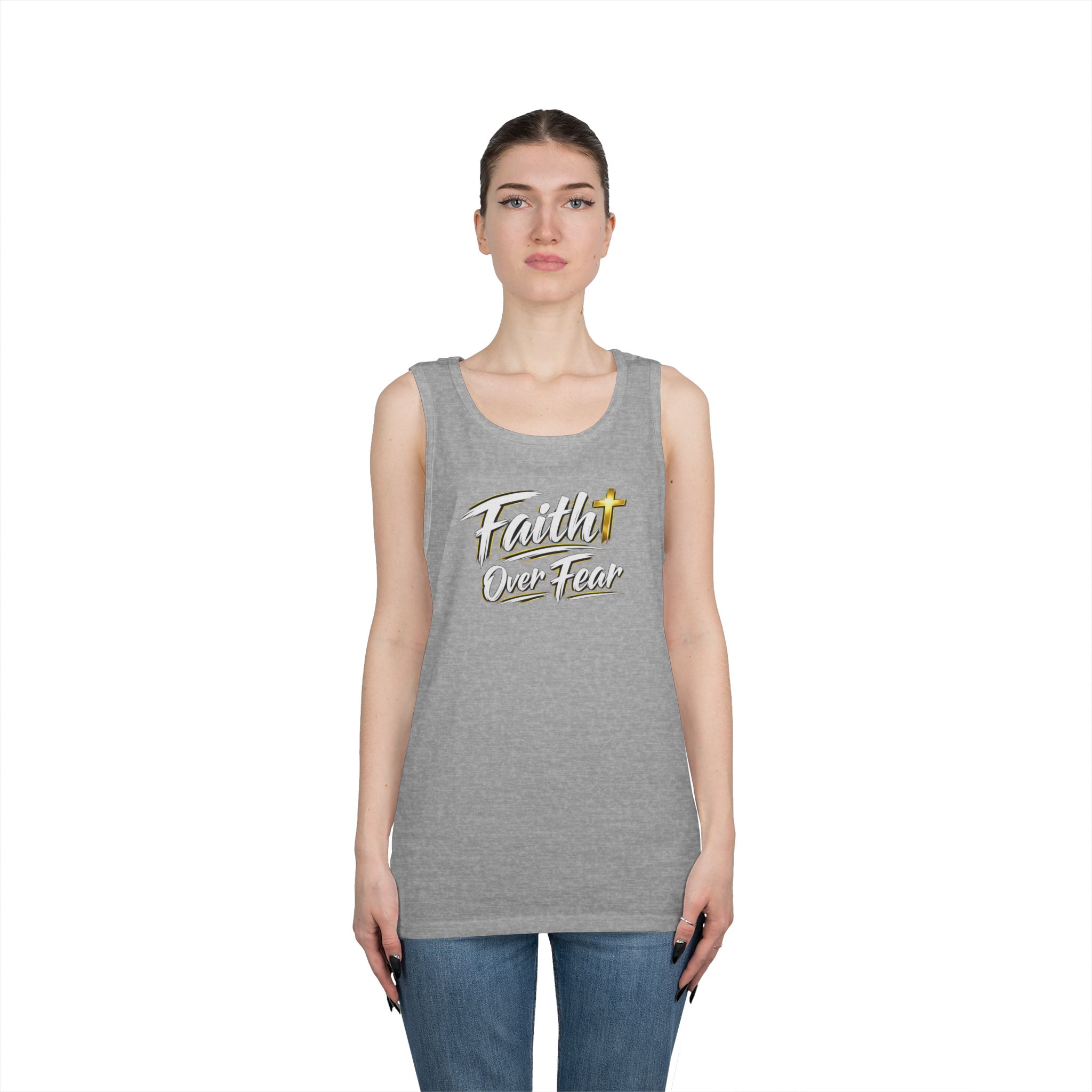Faith Over Fear Tank — Courage in Every Breath - Image 7
