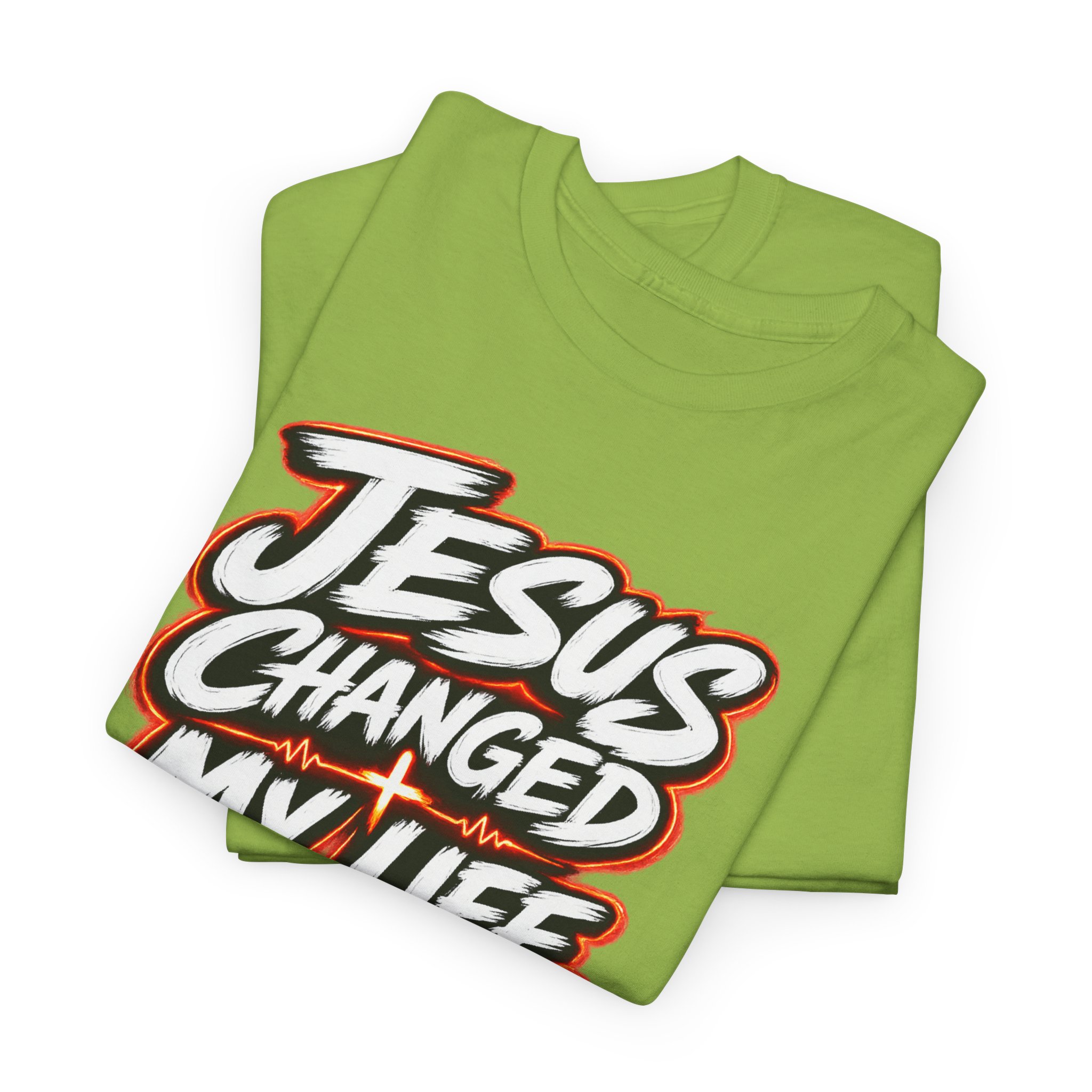 Jesus Changed My Life Tee — Transformation in Every Breath - Image 2