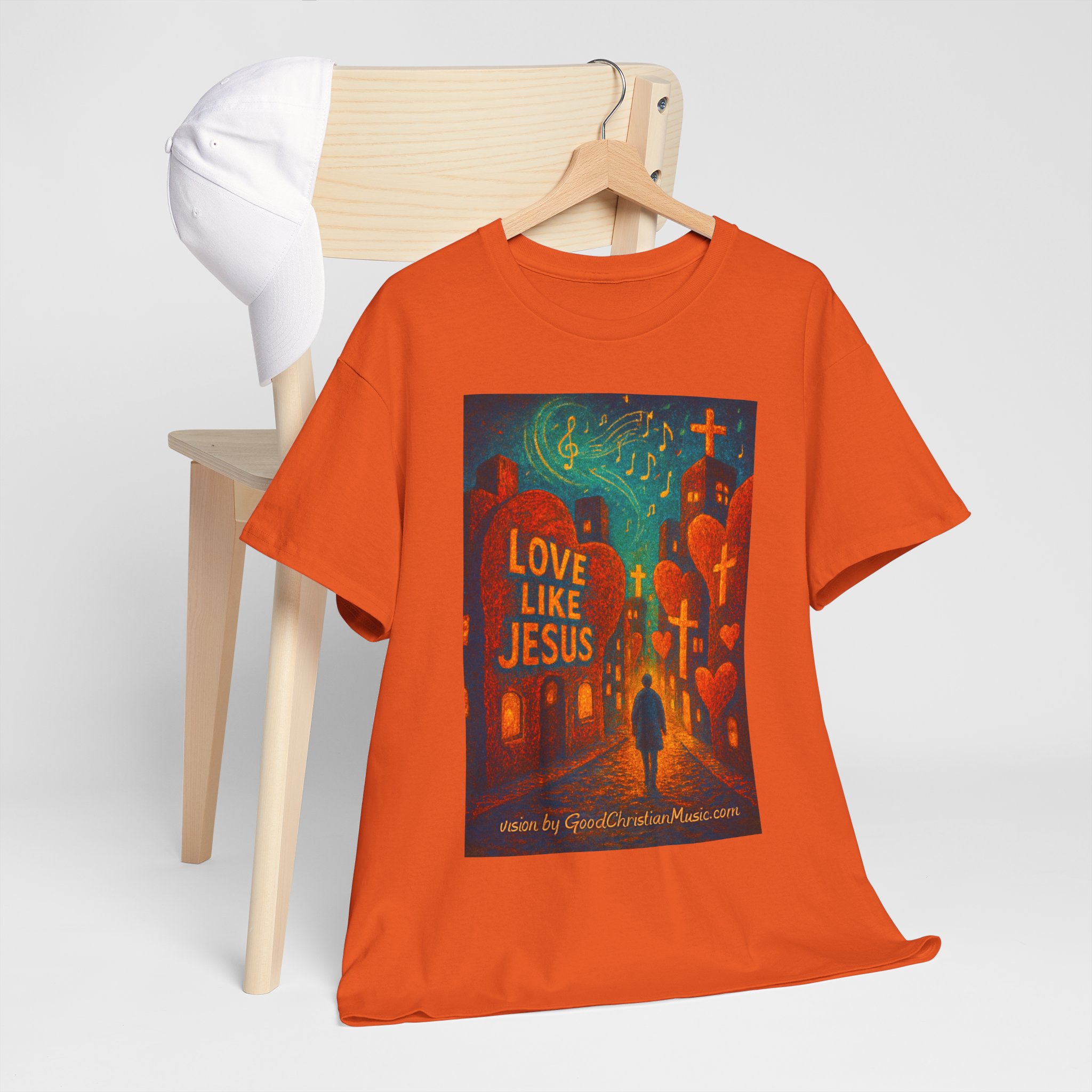 Love Like Jesus - City of Hearts Tee Shirt - Image 30