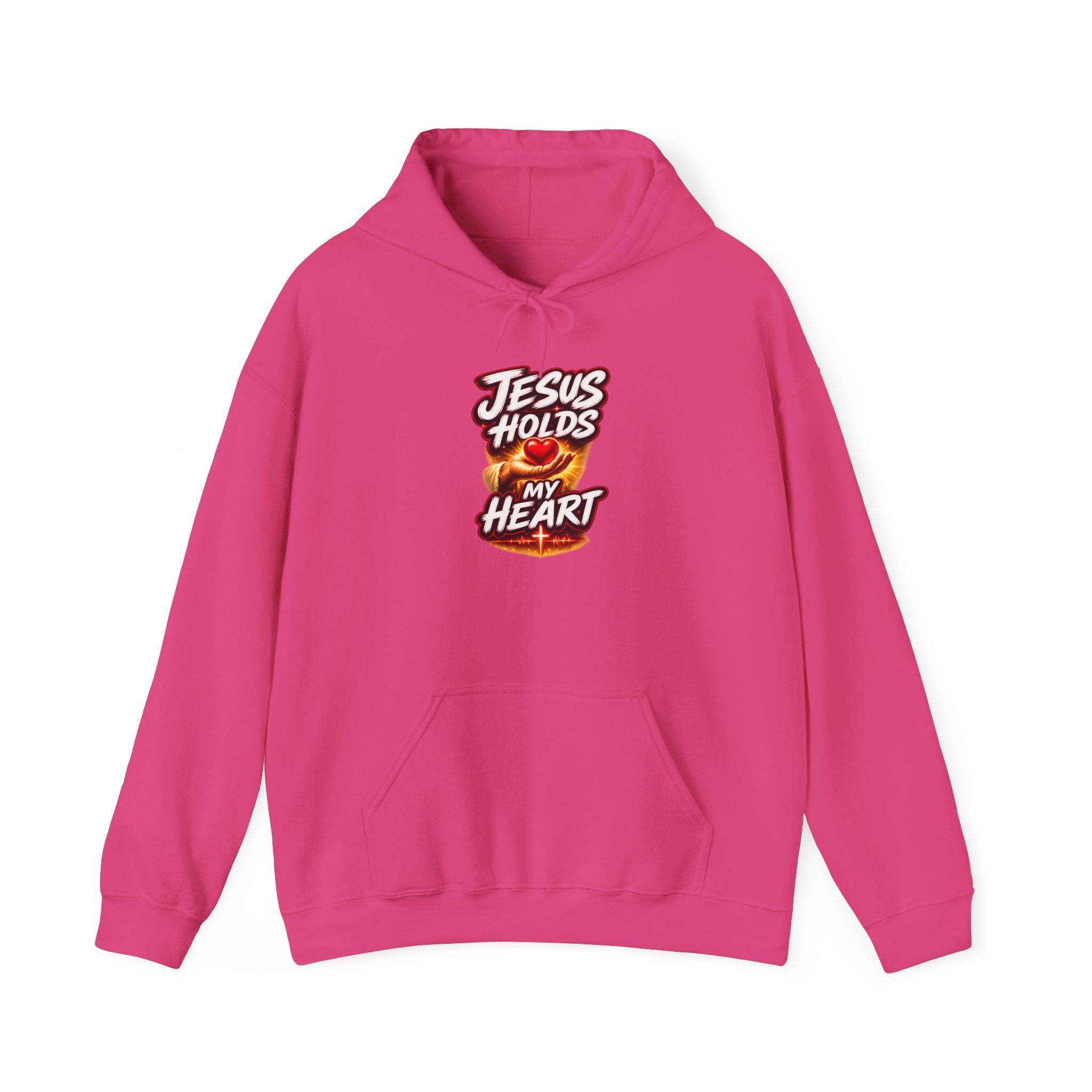 Jesus Holds My Heart – Crimson Mercy Hoodie - Image 43
