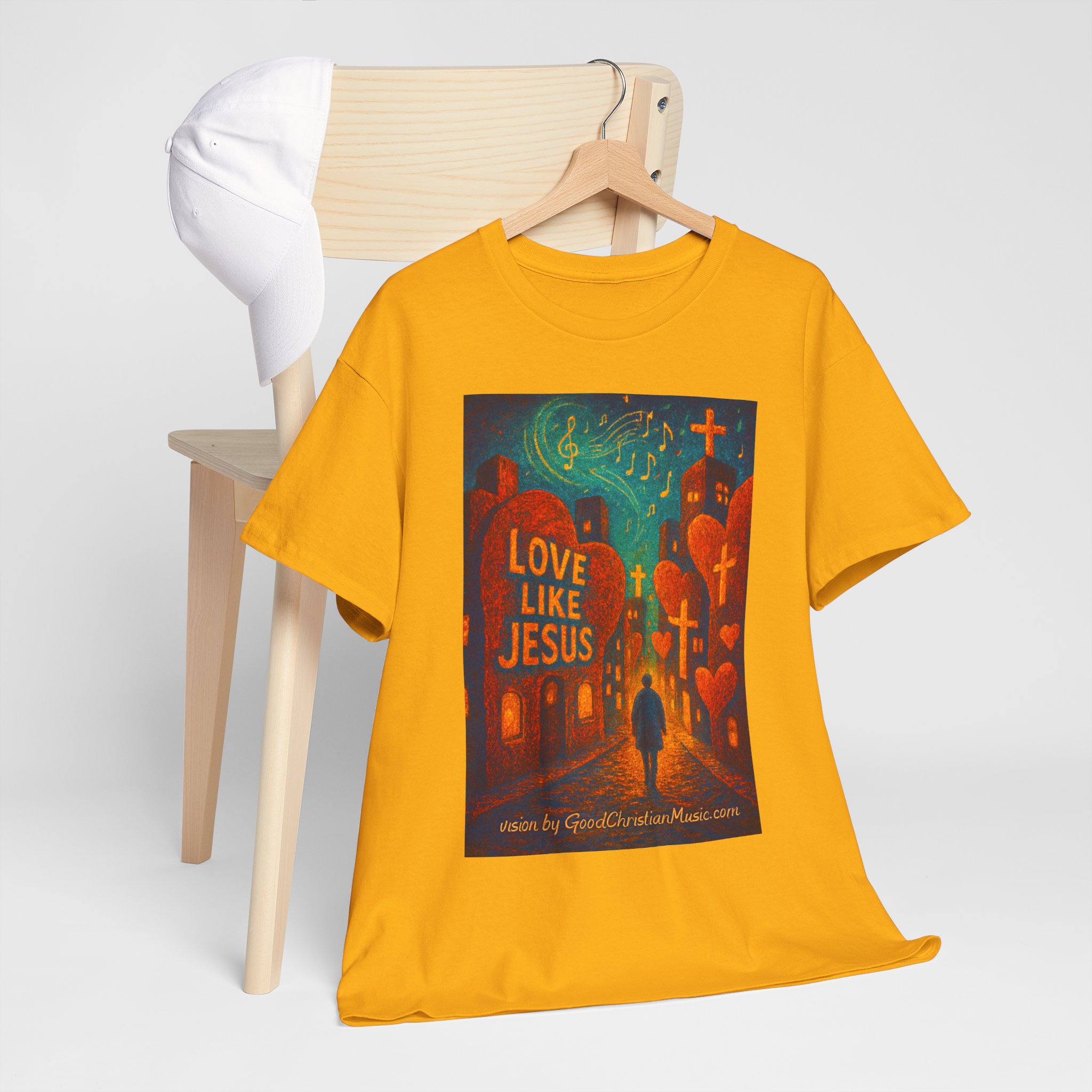 Love Like Jesus - City of Hearts Tee Shirt - Image 24
