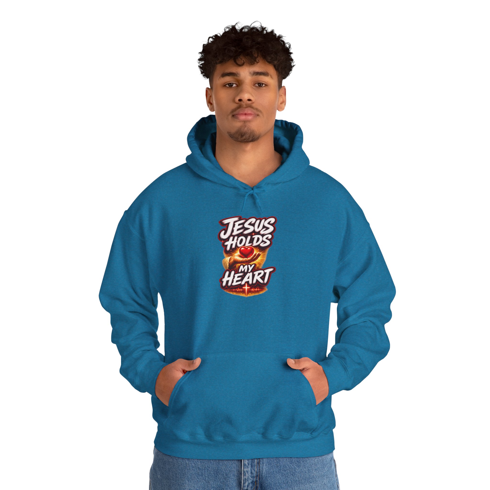 Jesus Holds My Heart – Crimson Mercy Hoodie - Image 33