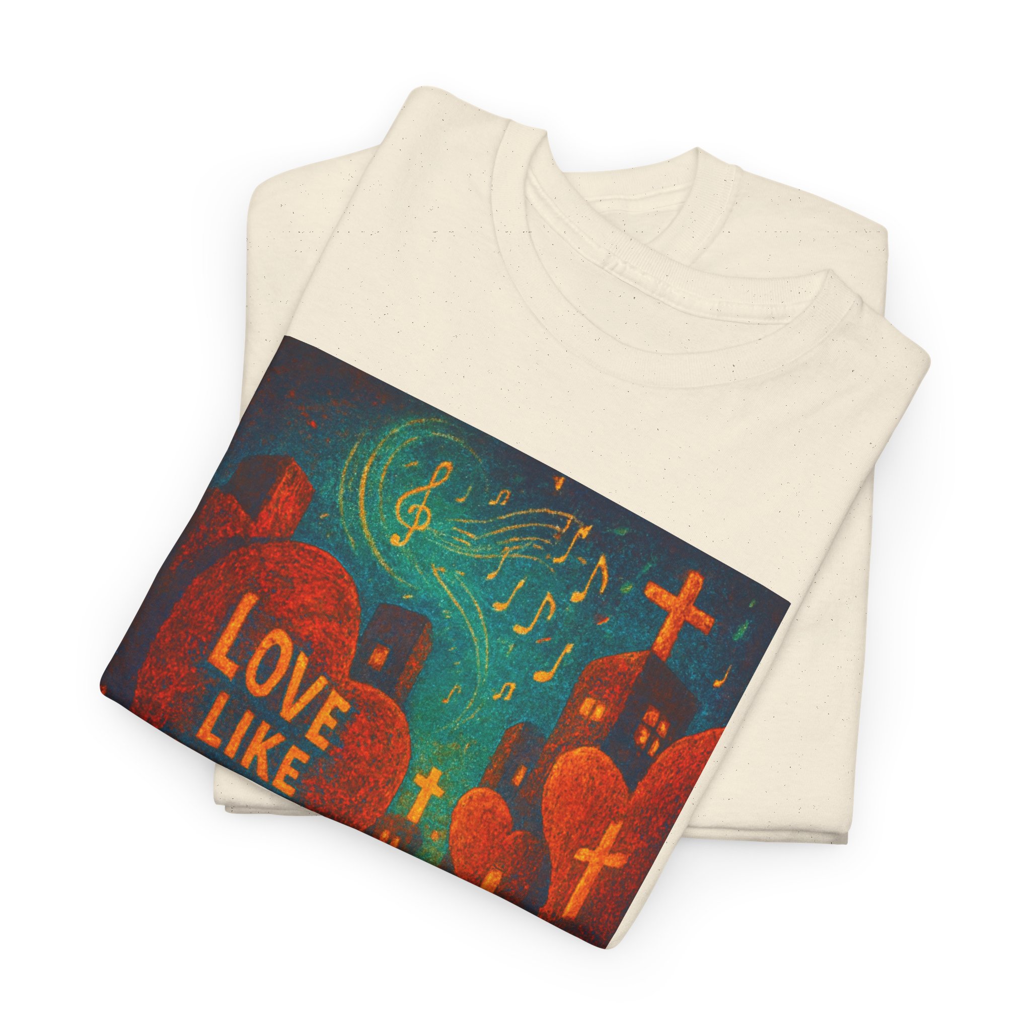 Love Like Jesus - City of Hearts Tee Shirt - Image 40