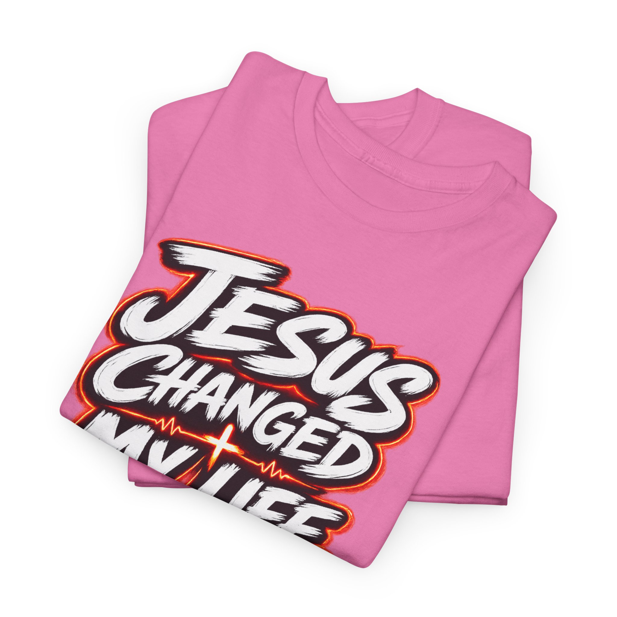 Jesus Changed My Life Tee — Transformation in Every Breath - Image 44
