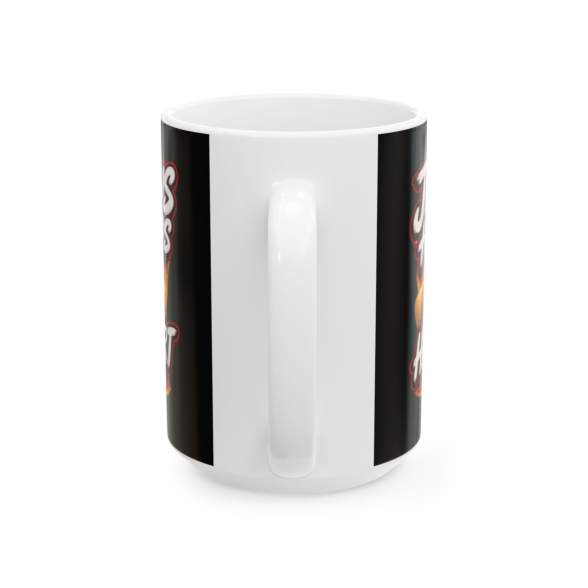 Jesus Owns My Heart — Crimson Mercy Coffee Mug - Image 9