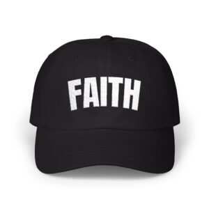 FAITH Embroidered Hat — Strength in Stillness