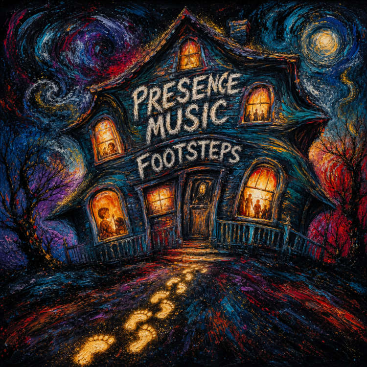 Presence Music Footsteps visual art