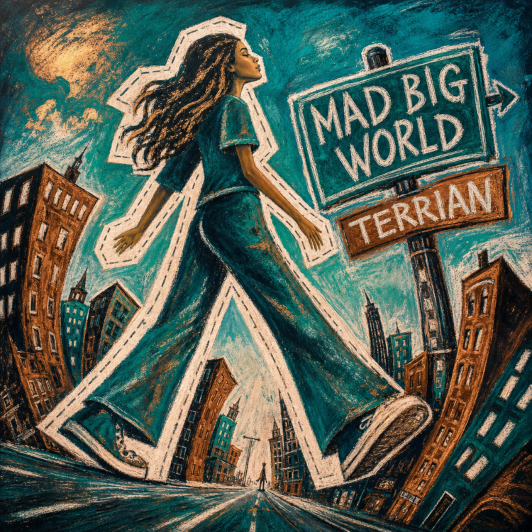Terrian Mad Big World Visual Art